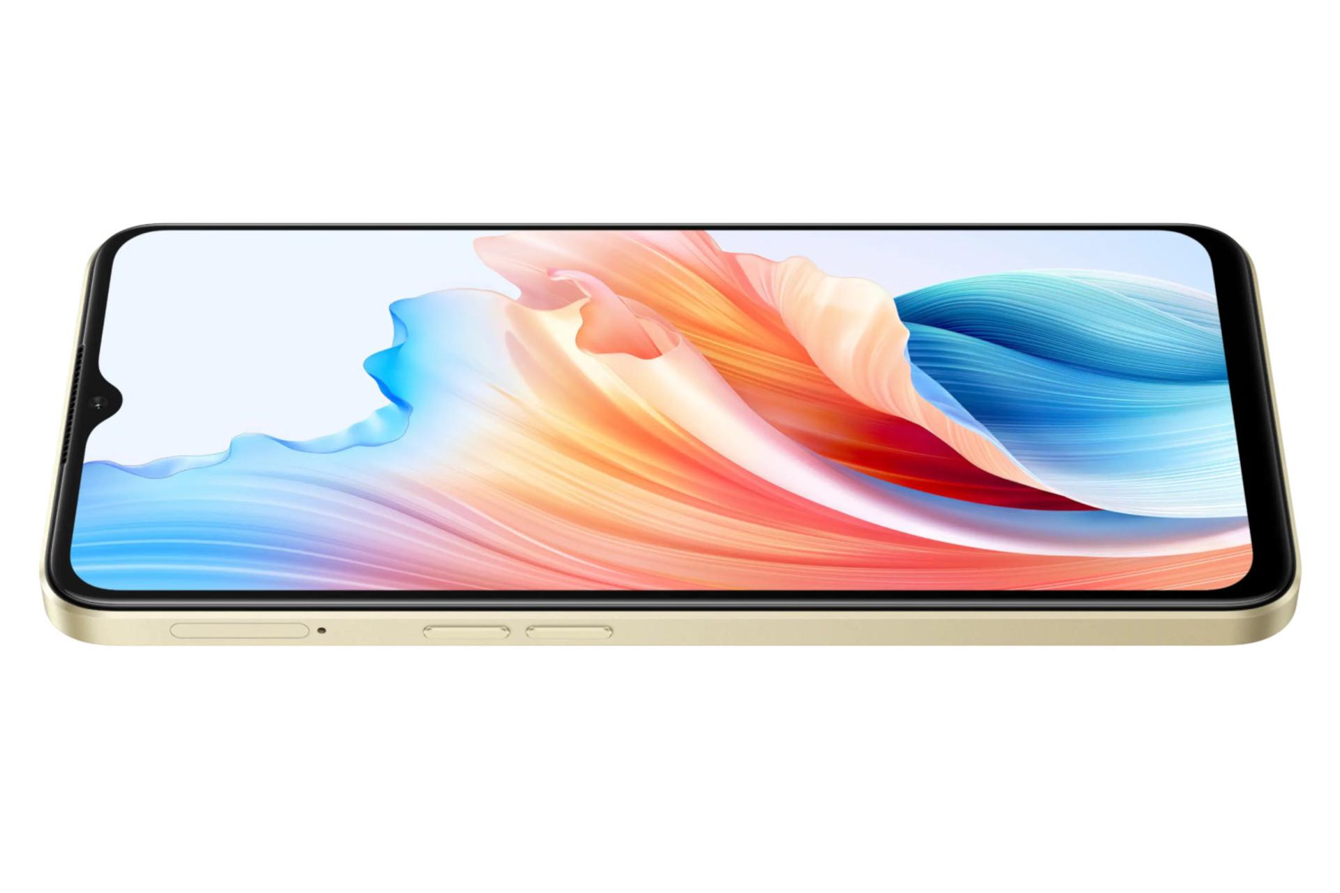 پنل جلو و صفحه نمایش Oppo A59 5G / گوشی موبایل A59 اوپو 5G طلایی
