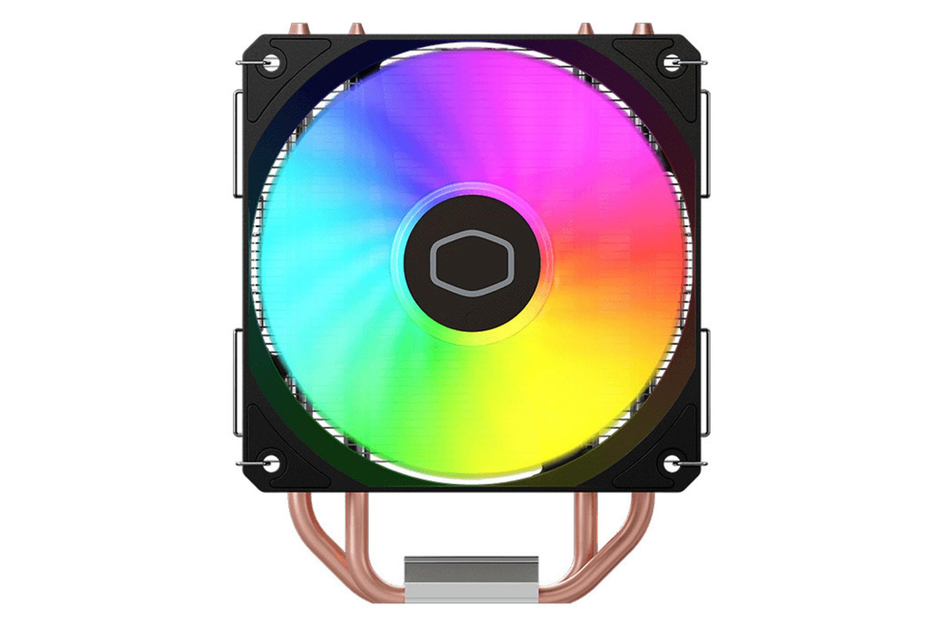 مرجع متخصصين ايران نورپردازي خنك كننده پردازنده كولر مستر D400i LGA 1700 RGB