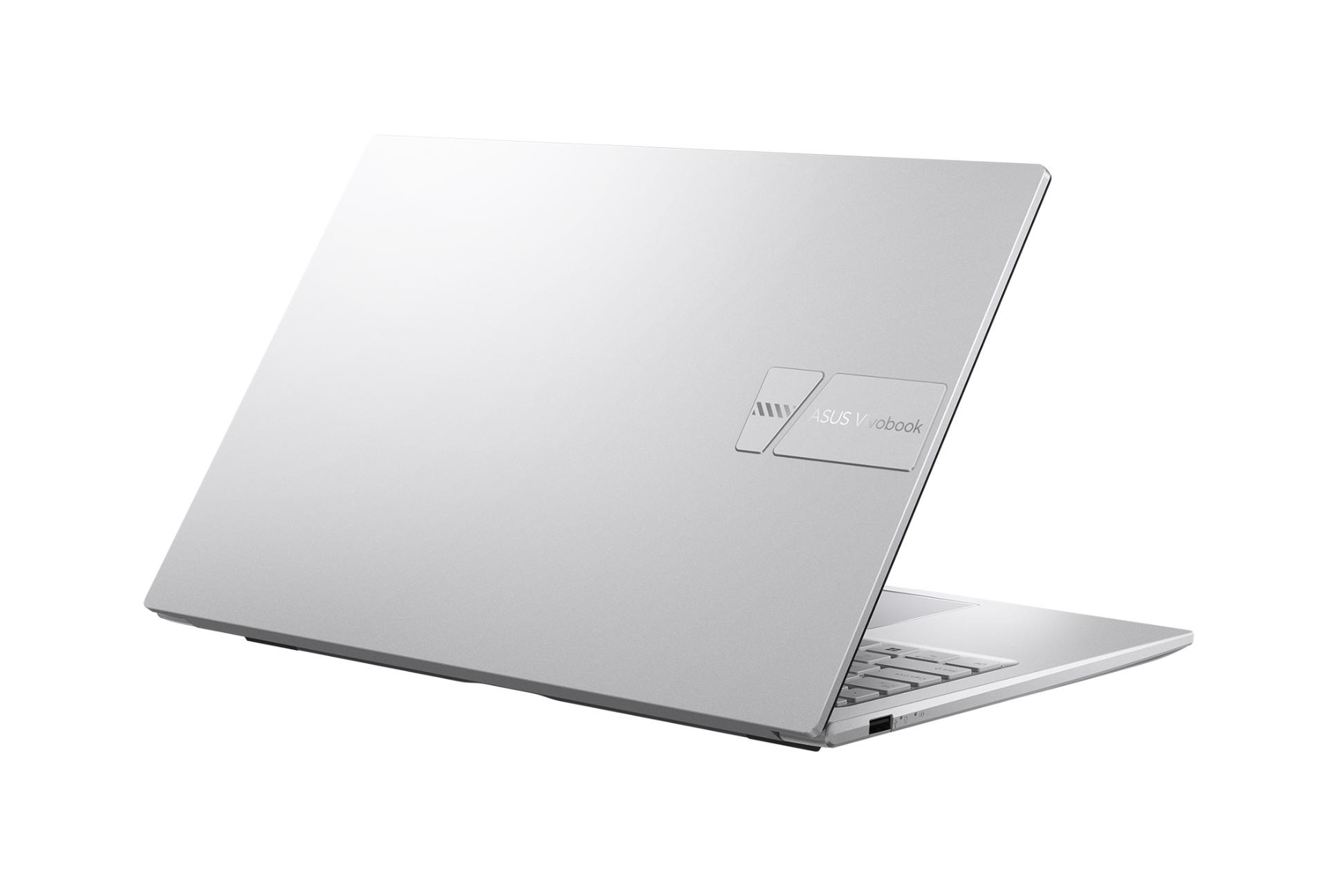 لپ تاپ ایسوس ASUS VivoBook 15 A1504ZA نمای پشت رنگ نقره ای