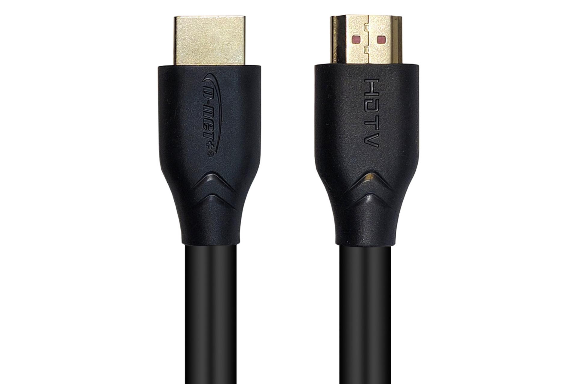 مرجع متخصصين ايران كابل HDMI دي نت D-Net Full HD 60Hz نسخه 1.4 با طول 10 متر