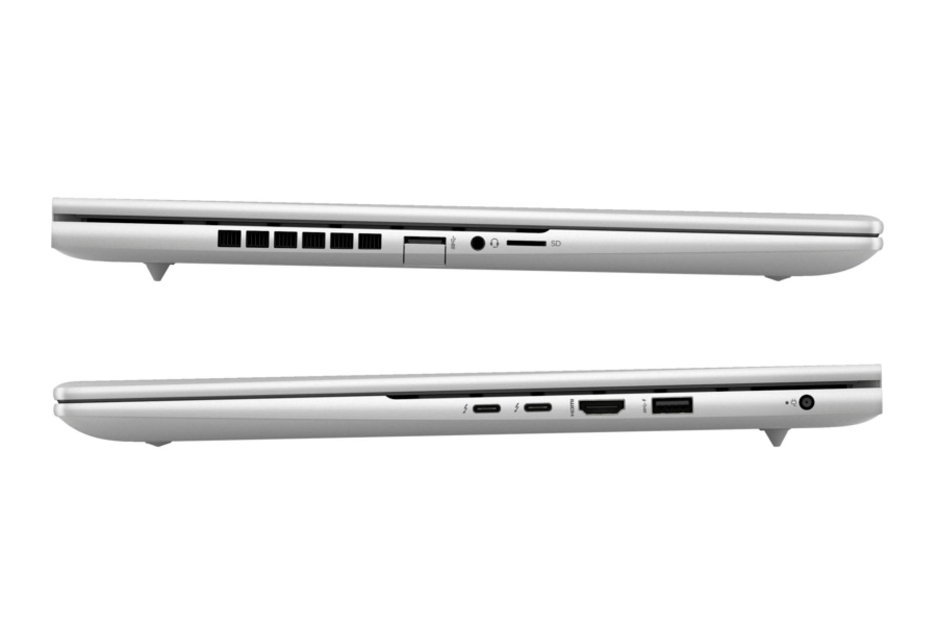 لپ تاپ اچ پی HP Envy 16-h0058nia نمای جانبی و درگاه ها