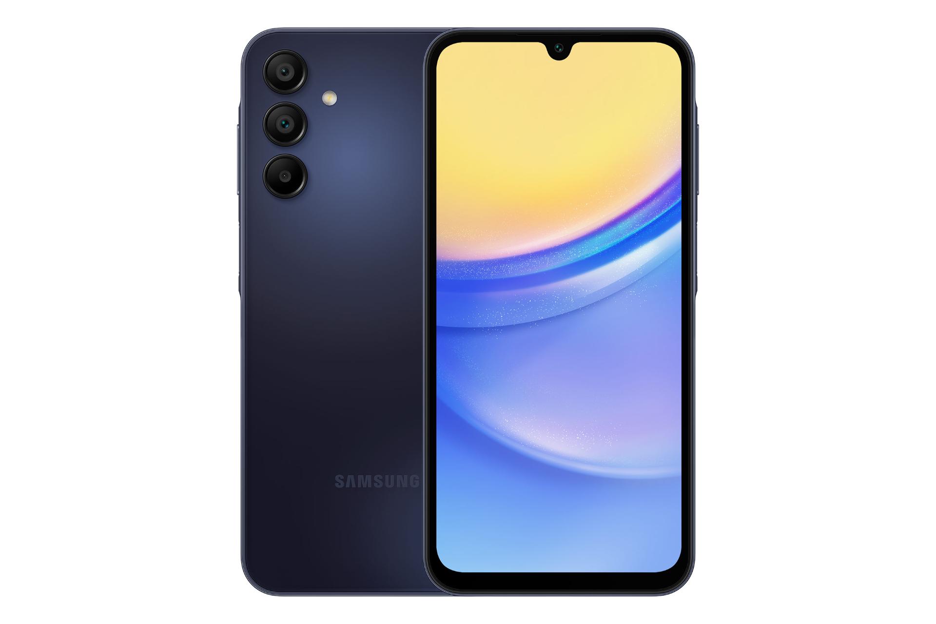 Samsung Galaxy A15 5G / پنل جلو و پشت گوشی موبایل گلکسی A15 سامسونگ 5G سرمه ای تیره