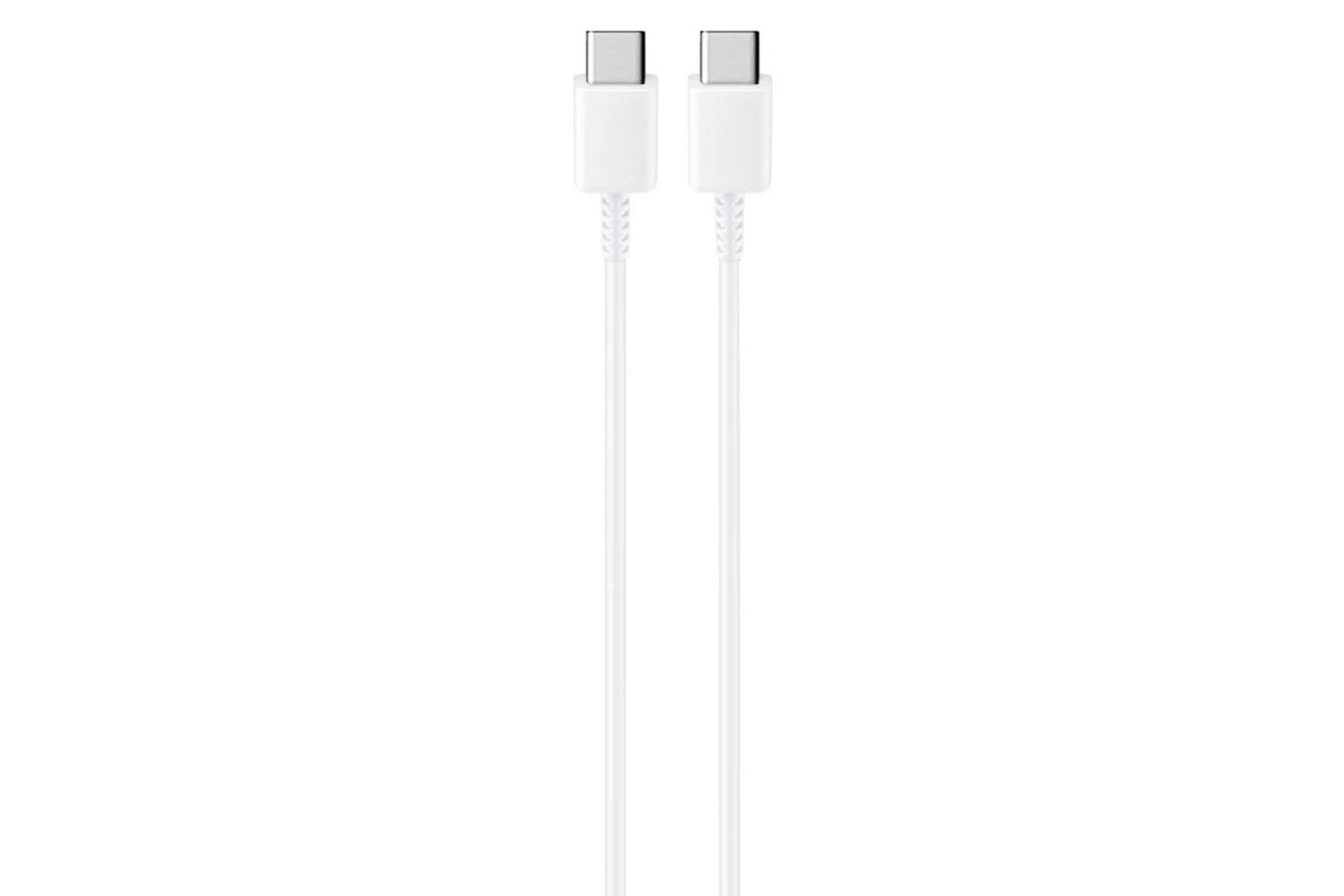 کابل شارژ USB سامسونگ Type-C به Type-C مدل EP-DA705 با طول 1 متر سفید