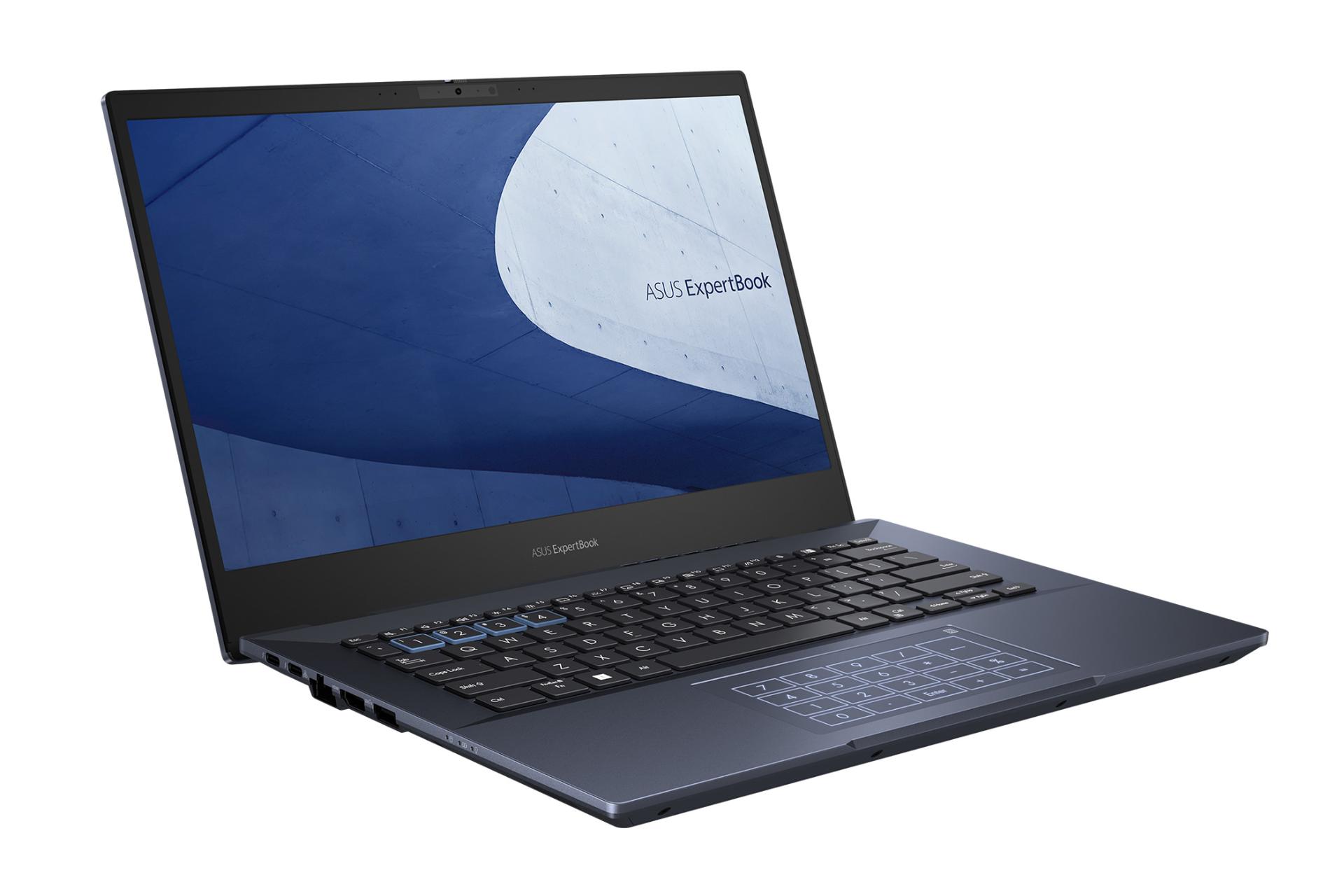 لپ تاپ ایسوس ASUS ExpertBook B5 B5402C نمای چپ صفحه نمایش