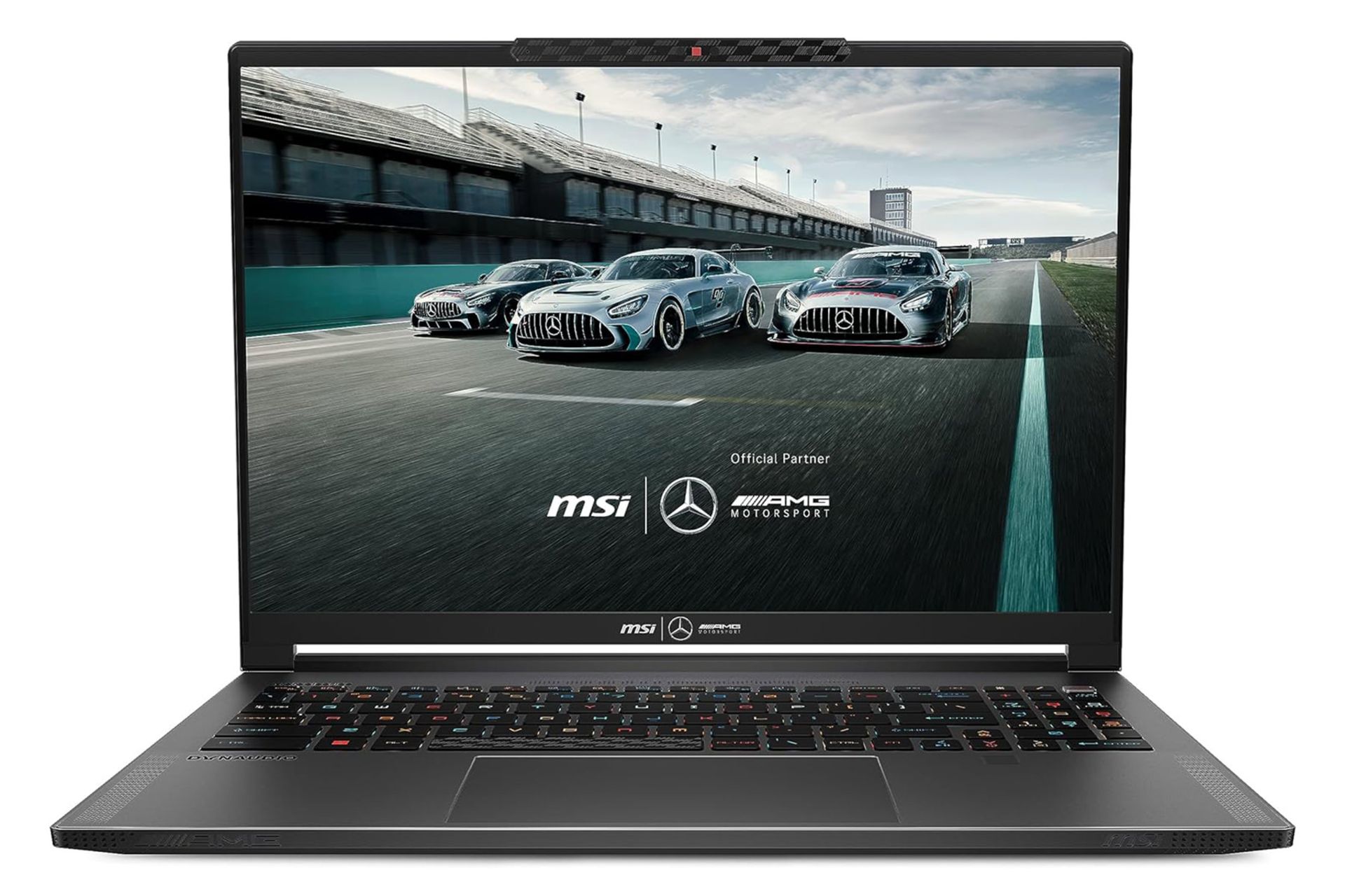 لپ تاپ ام اس آی MSI Stealth 16 Mercedes-AMG Motorsport A13VF نمای جلو