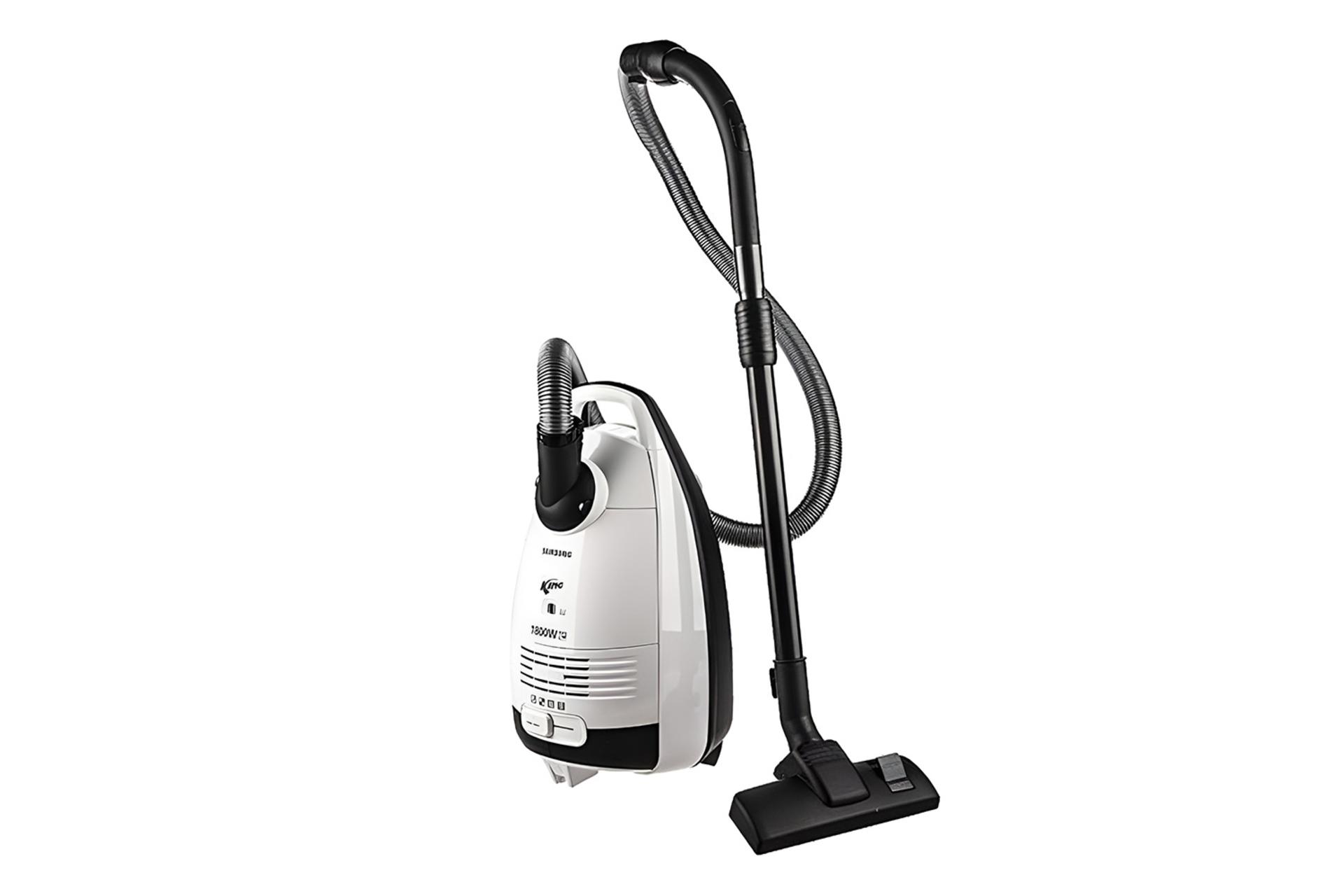 نمای ایستاده جاروبرقی سامسونگ Samsung KING-18 به همراه لوله خرطومی و پارویی