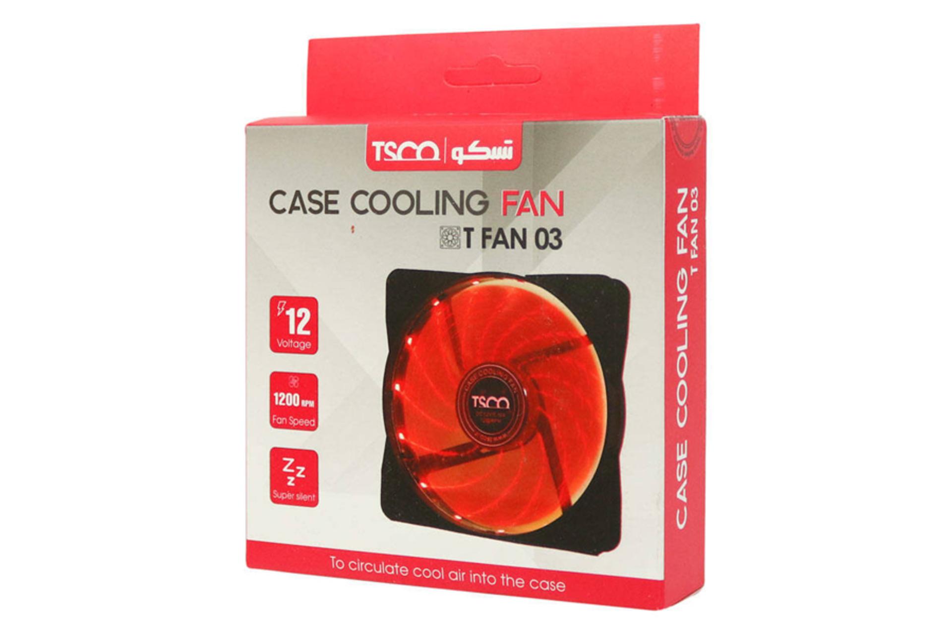 جعبه فن کیس تسکو T FAN 03