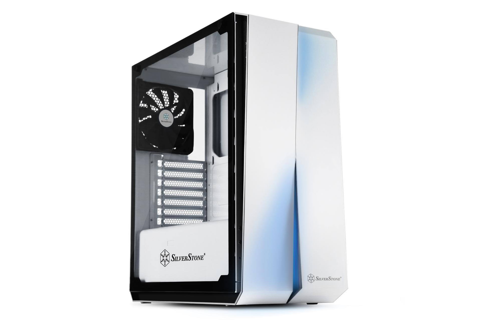 کیس کامپیوتر سیلور استون RL07 رنگ سفید