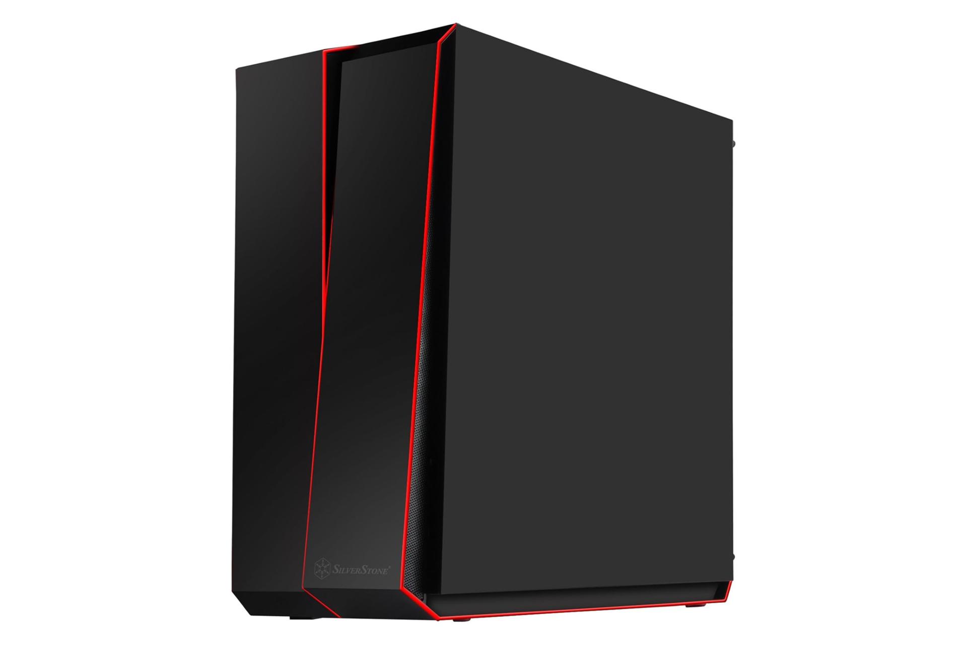 نمای راست کیس کامپیوتر سیلور استون RL07