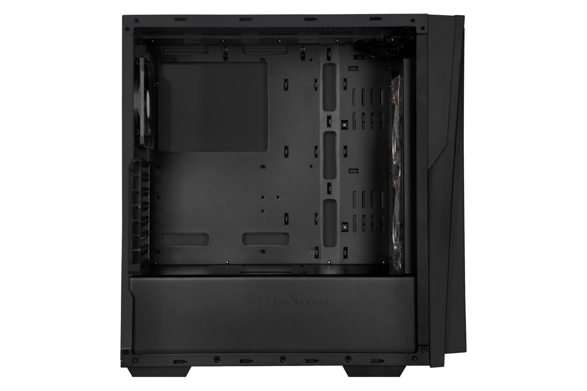 نمای داخل کیس کامپیوتر سیلور استون SST-RL06BR-GP