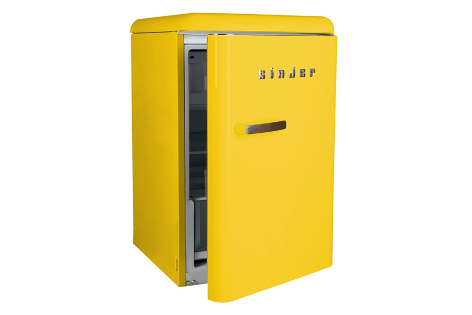 یخچال فریزر سینجر Sinjer Mini-7R درب باز شده