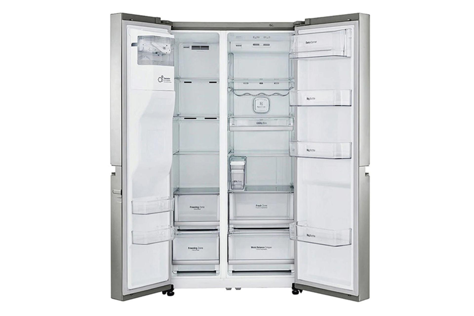 یخچال فریزر ال جی LG J337 نمای داخل