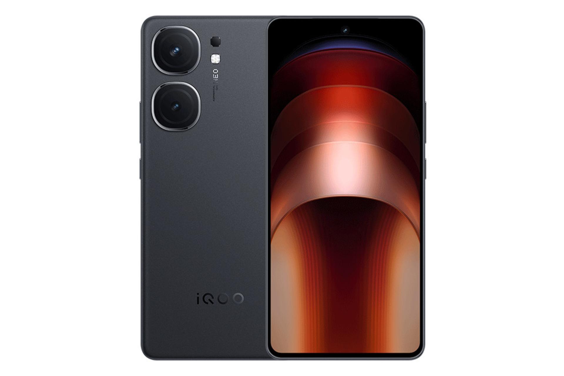 پنل جلو و پشت گوشی موبایل ویوو vivo iQOO Neo9 مشکی