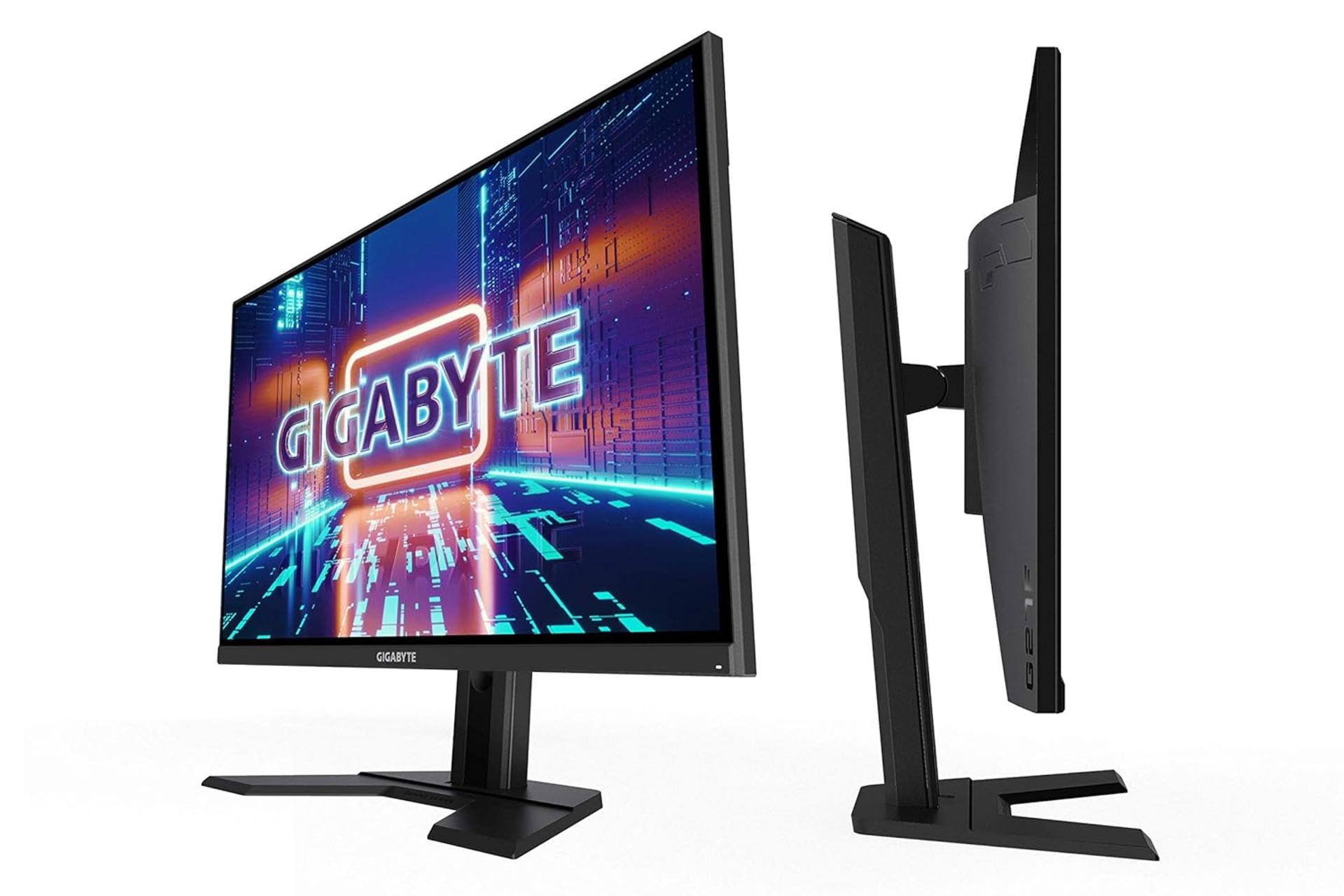 ابعاد و اندازه مانیتور گیگابایت 27 اینچ مدل G27F