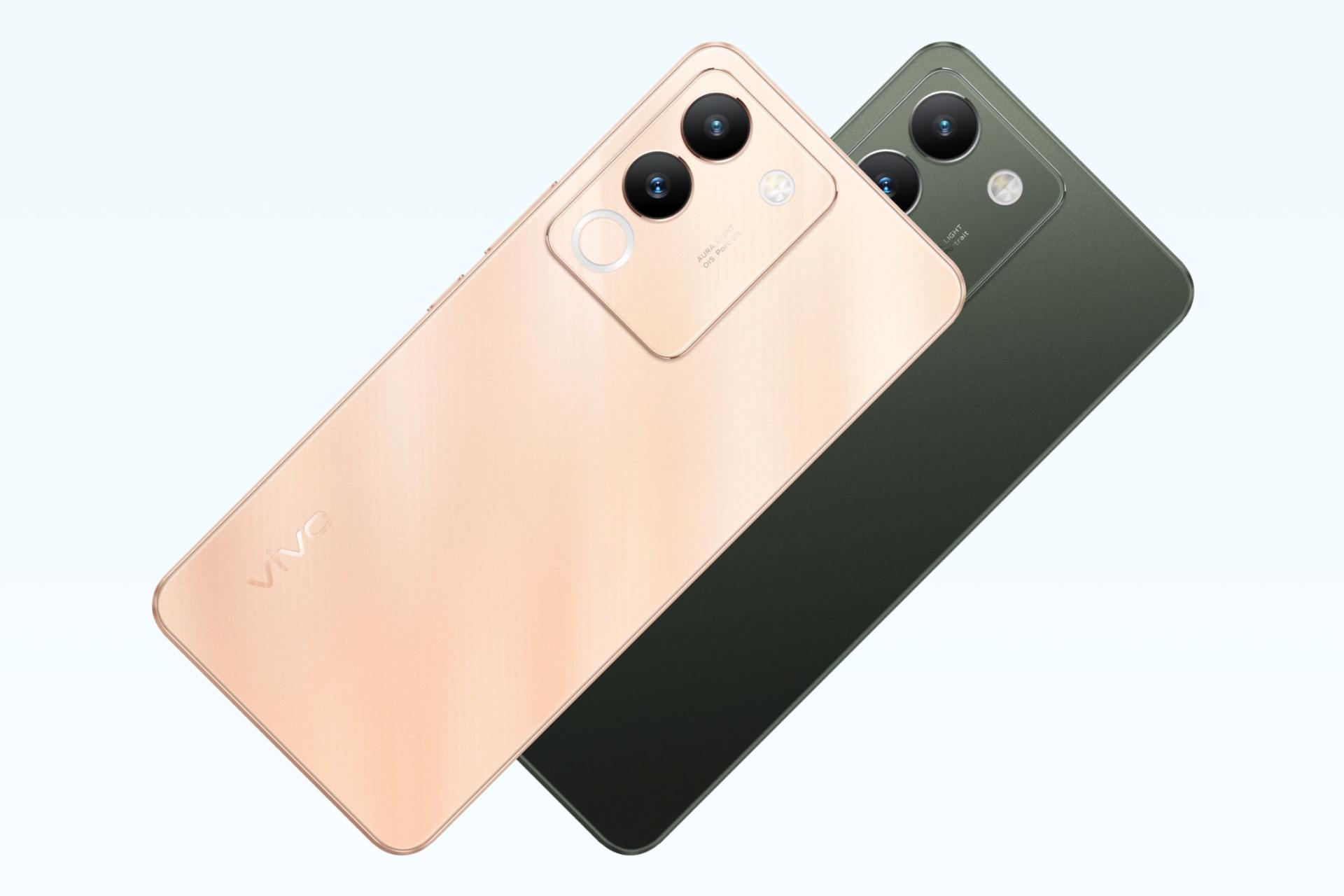 پنل پشت و چینش دوربین گوشی موبایل V30 لایت ویوو / vivo V30 Lite