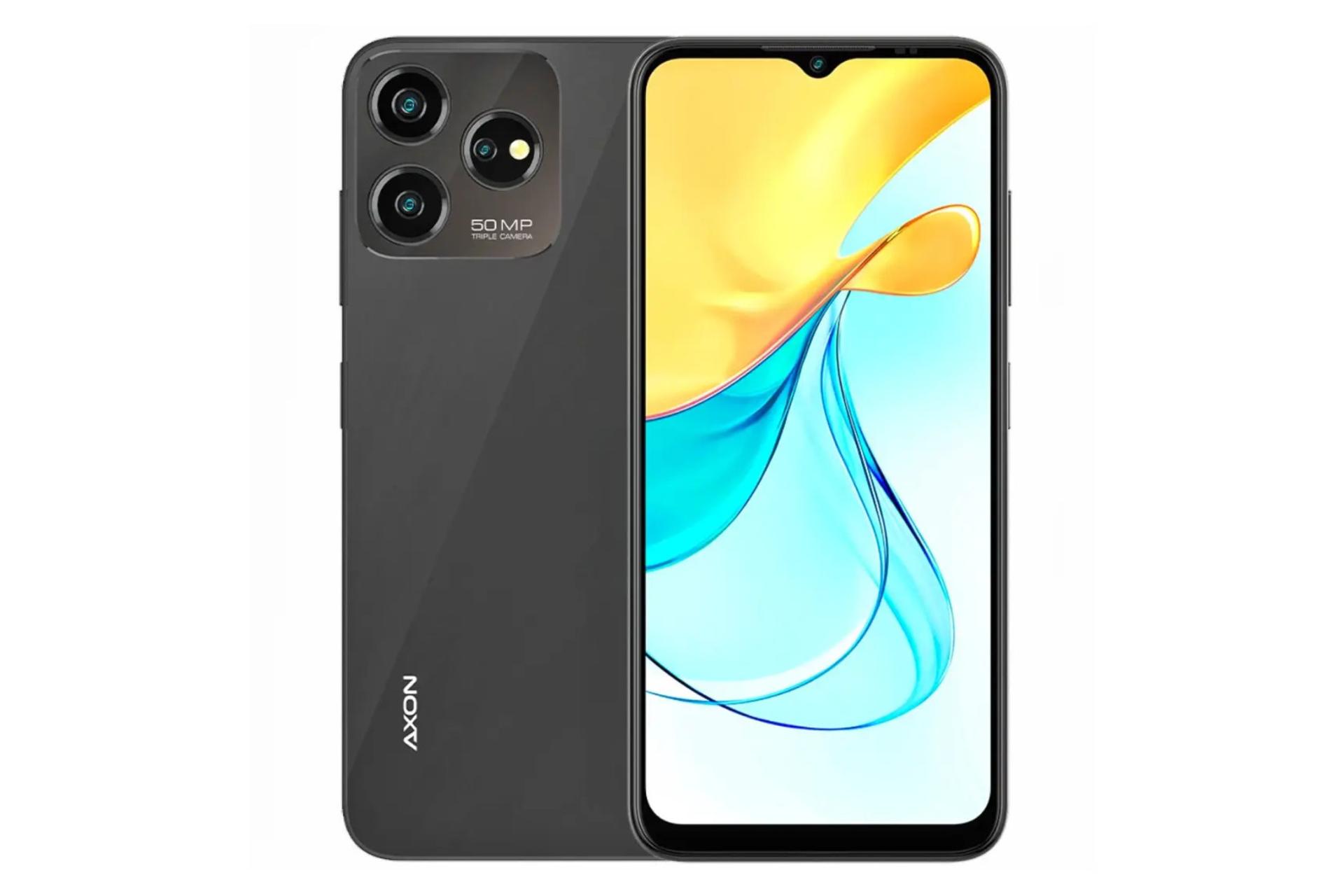 پنل جلو و پشت گوشی موبایل بلید V50 Design زد تی ای 4G مشکی / ZTE Blade V50 Design 4G