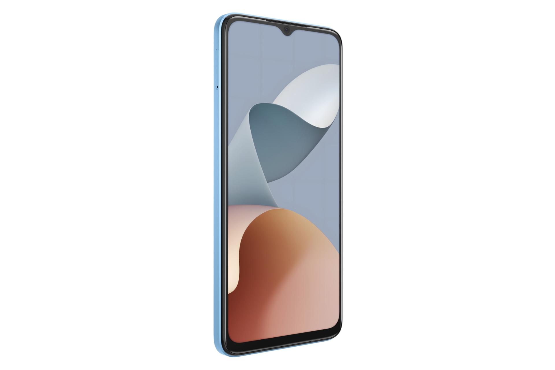 پنل جلو و صفحه نمایش گوشی موبایل بلید A54 زد تی ای آبی / ZTE Blade A54