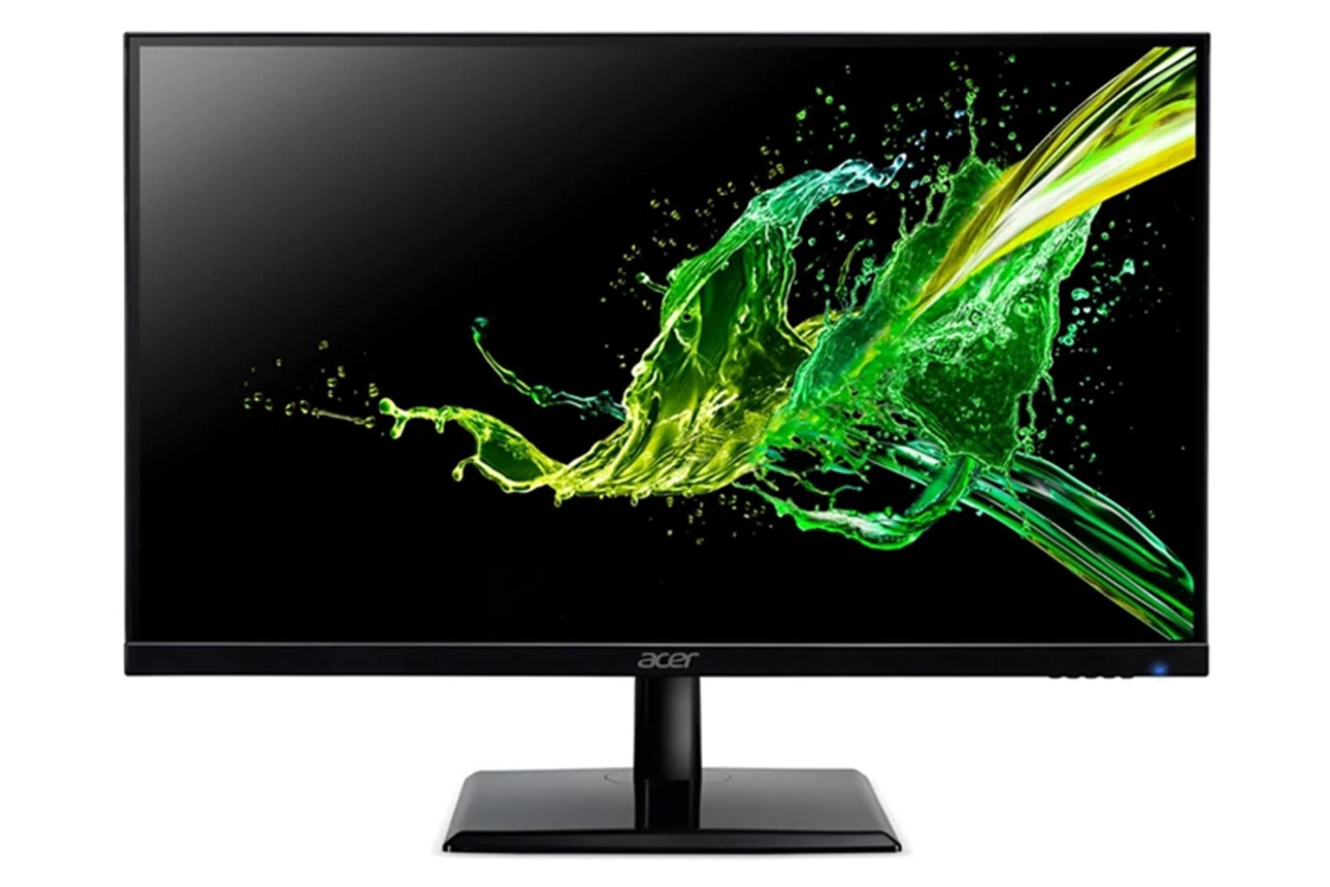 نمای جلو و لوگوی مانیتور ایسر 24 اینچ مدل EK241Y