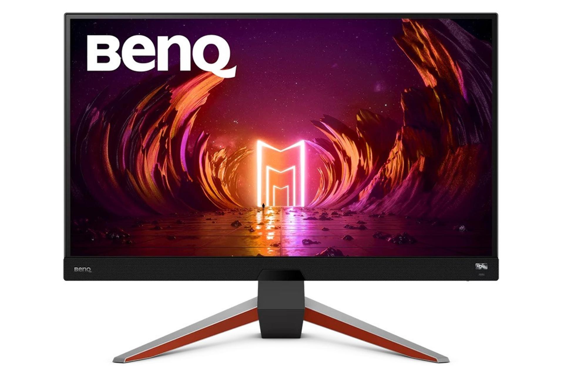 نمای جلو و رزولوشن مانیتور بنکیو 27 اینچ مدل EX2710Q