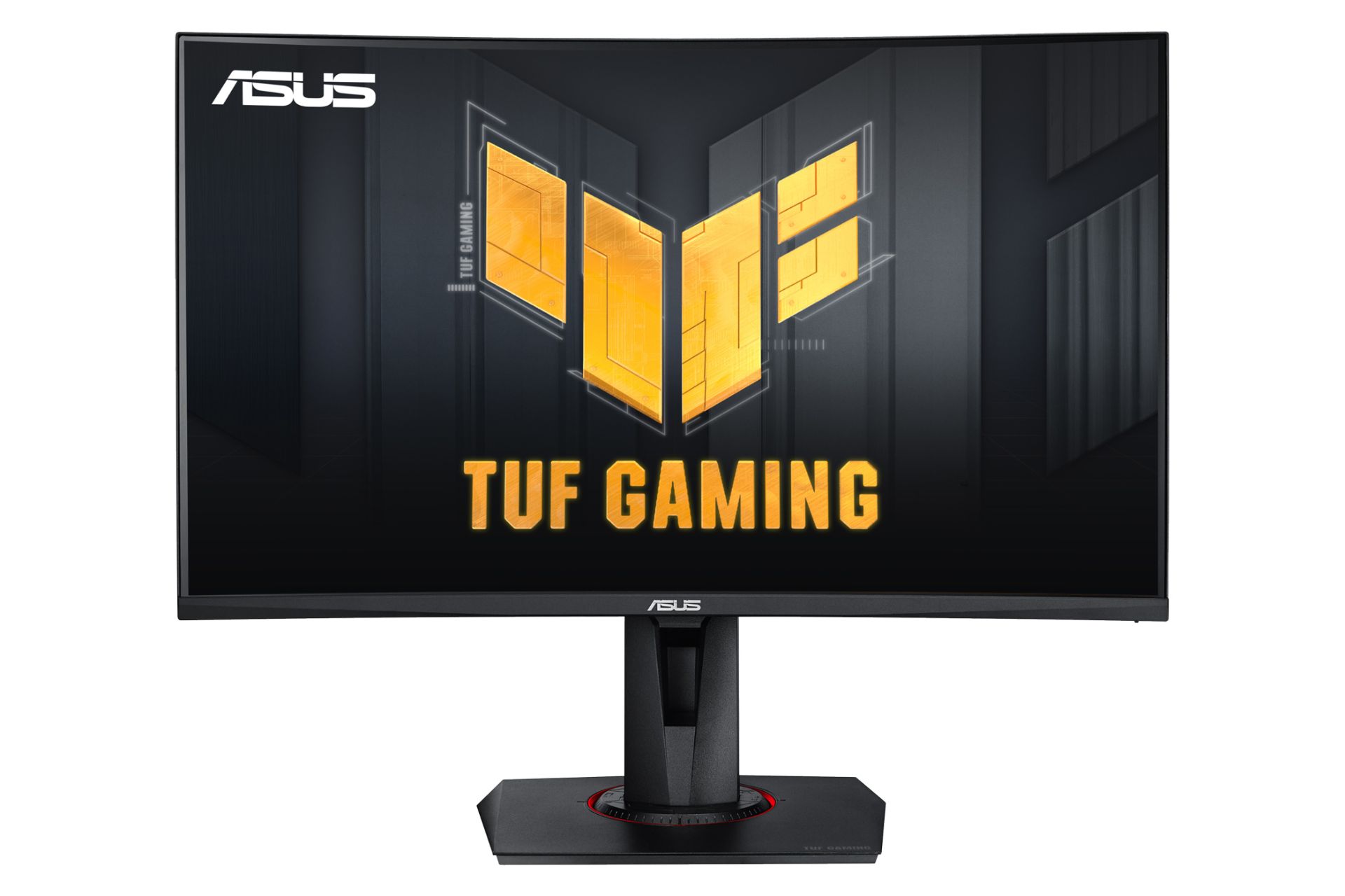 نمای جلو و رزولوشن مانیتور ایسوس 27 اینچ مدل TUF Gaming VG27VQM