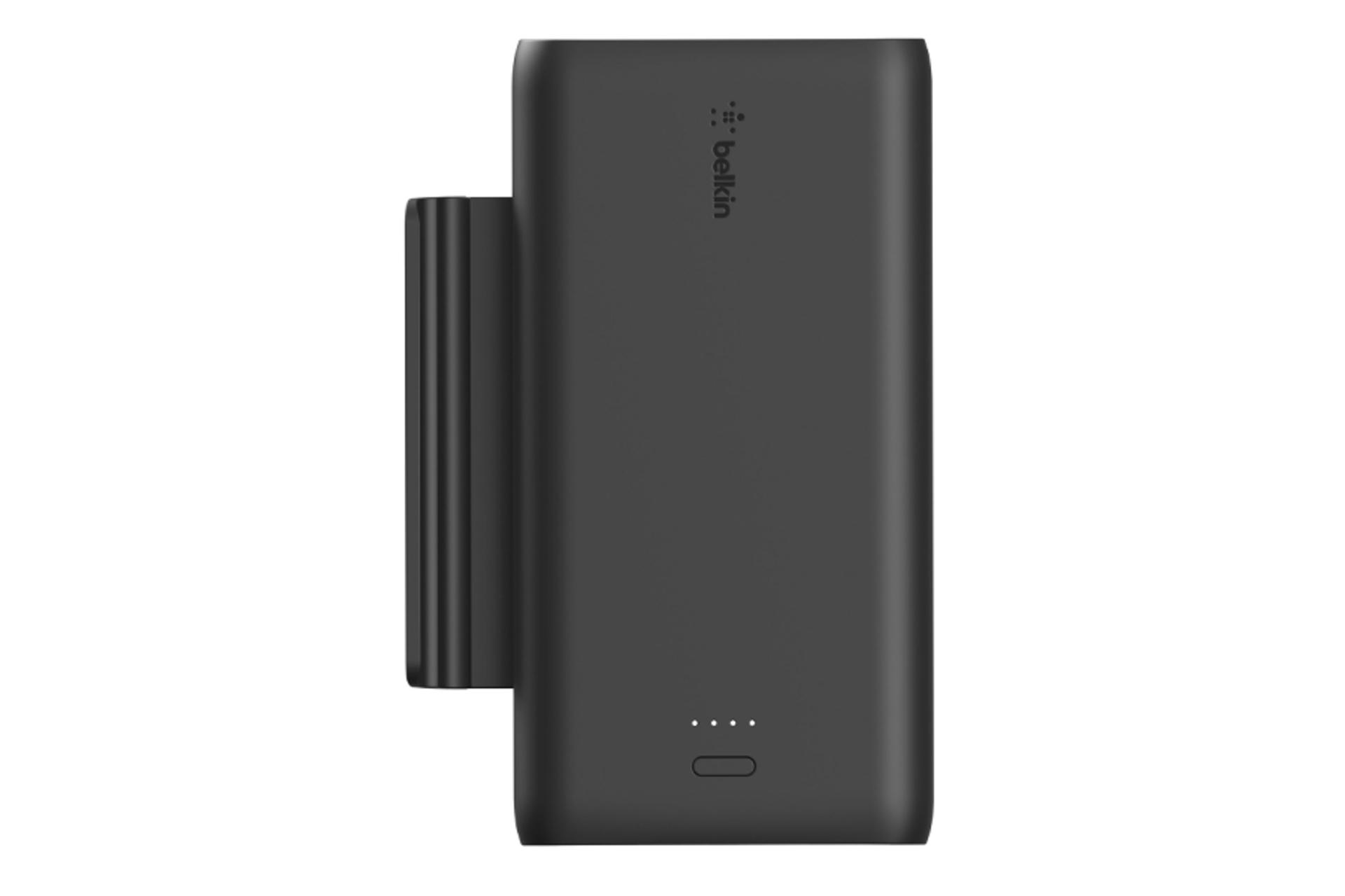 پاوربانک بلکین bpz002bt با ظرفیت 10000 میلی‌آمپر ساعت سیاه رنگ