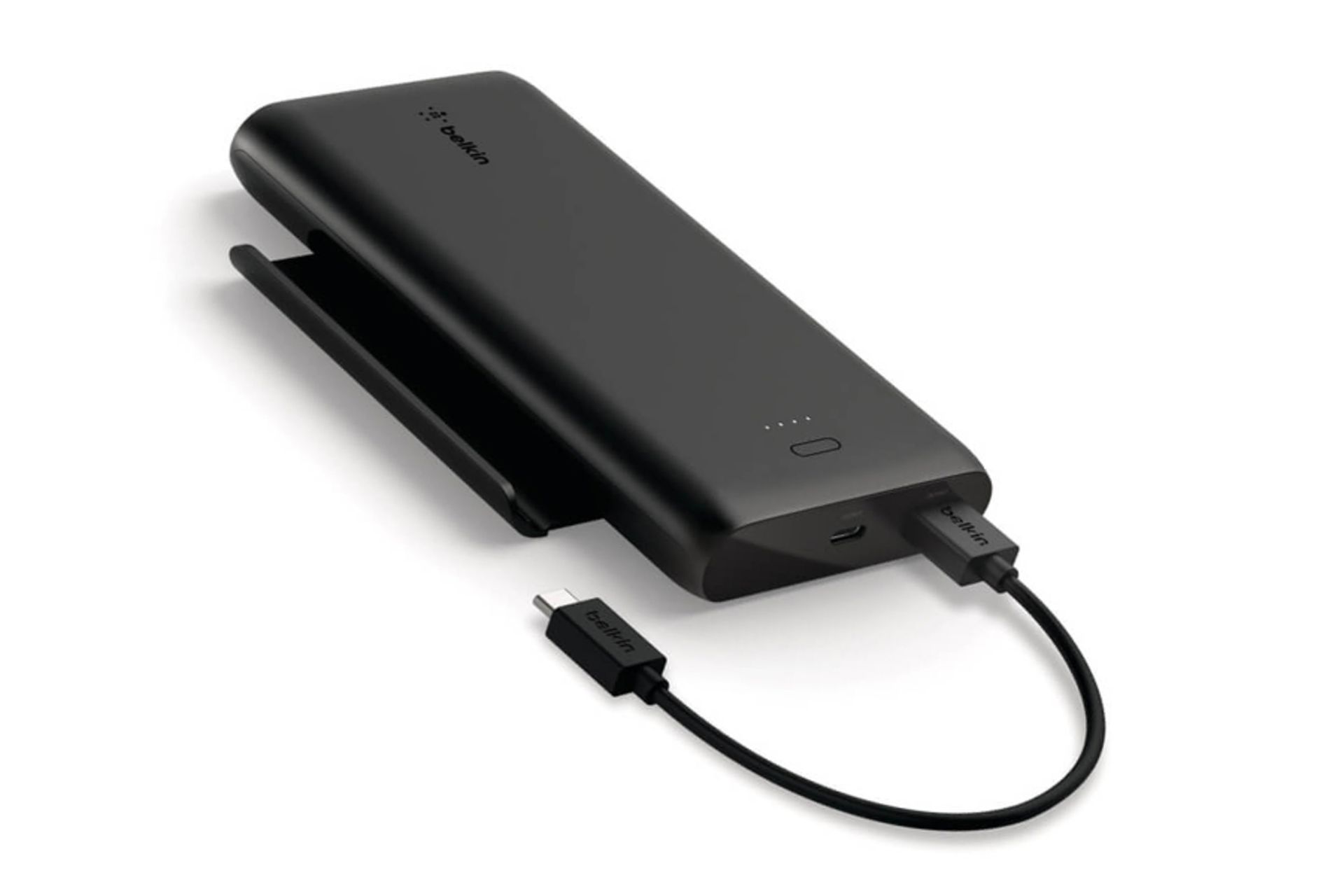 پاوربانک بلکین bpz002bt با ظرفیت 10000 میلی‌آمپر ساعت به همراه کابل