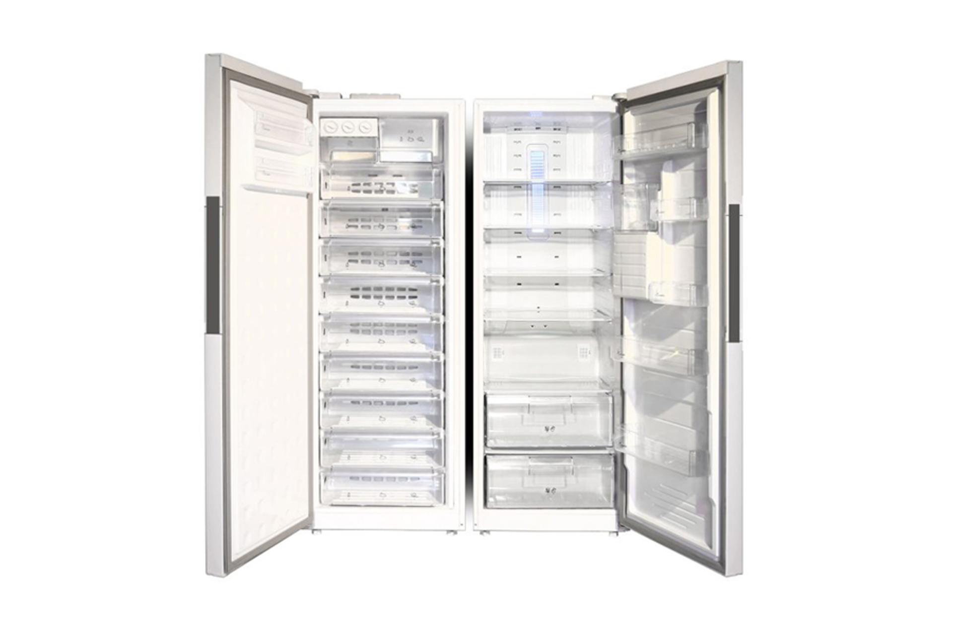 یخچال فریزر پلادیوم Pladium Prime Plus PD24 نمای داخل