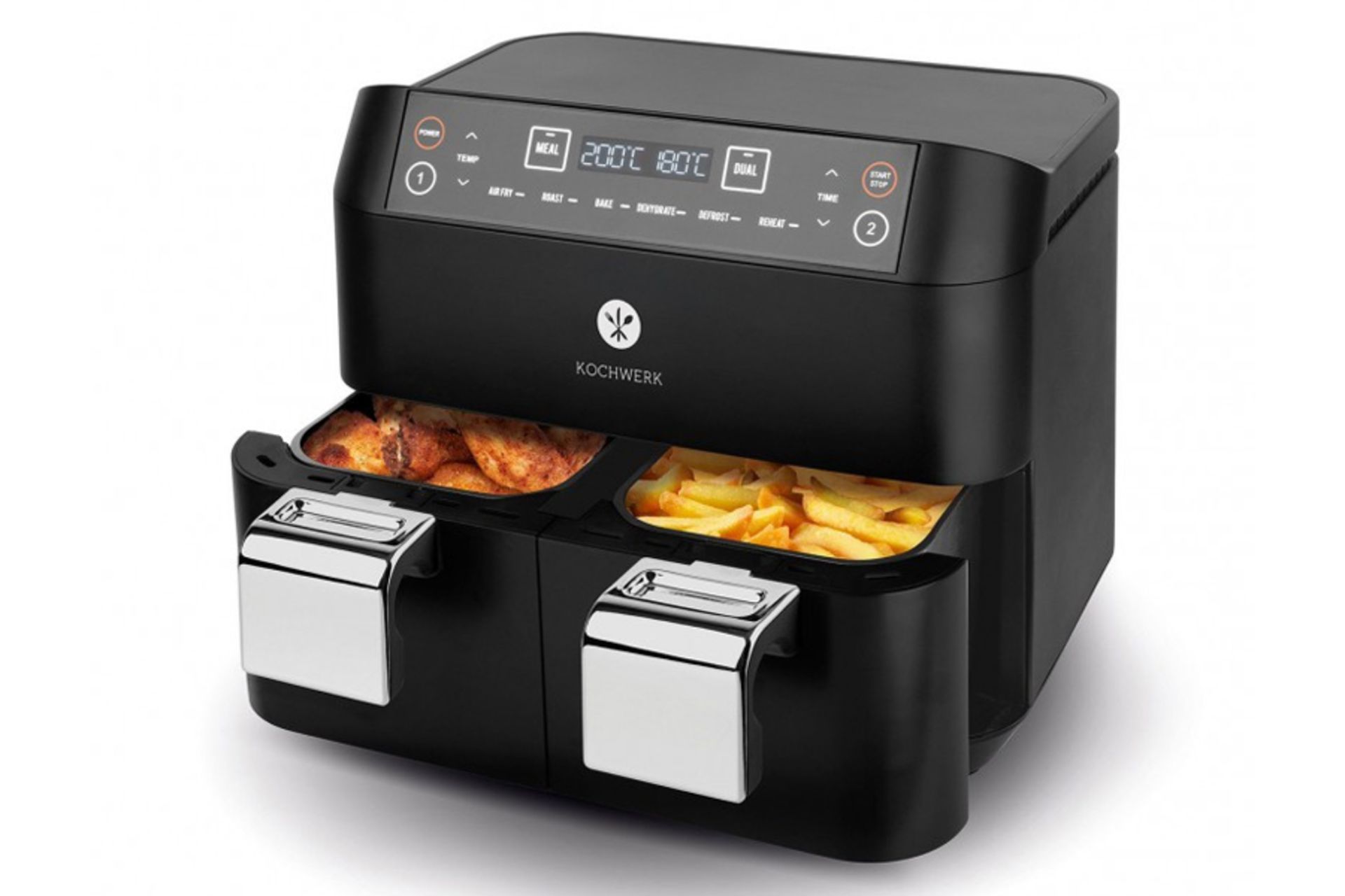 ابعاد و اندازه سرخ کن و هواپز کوچورک DE21