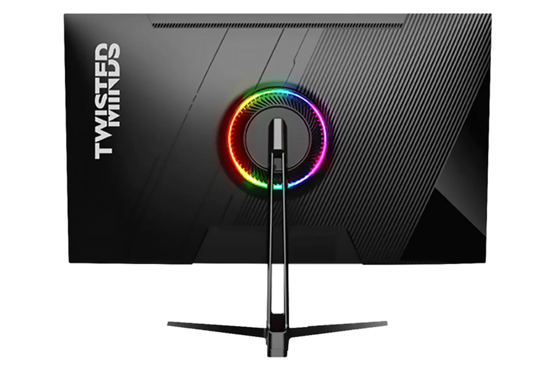 نمای پشت و نورپردازی مانیتور تویستد مایندز 32 اینچ مدل TM32FHD180VA