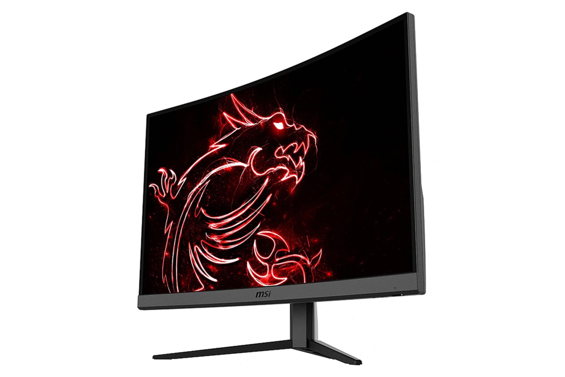 ابعاد و اندازه مانیتور ام اس آی 32 اینچ مدل Optix G32C4 E2