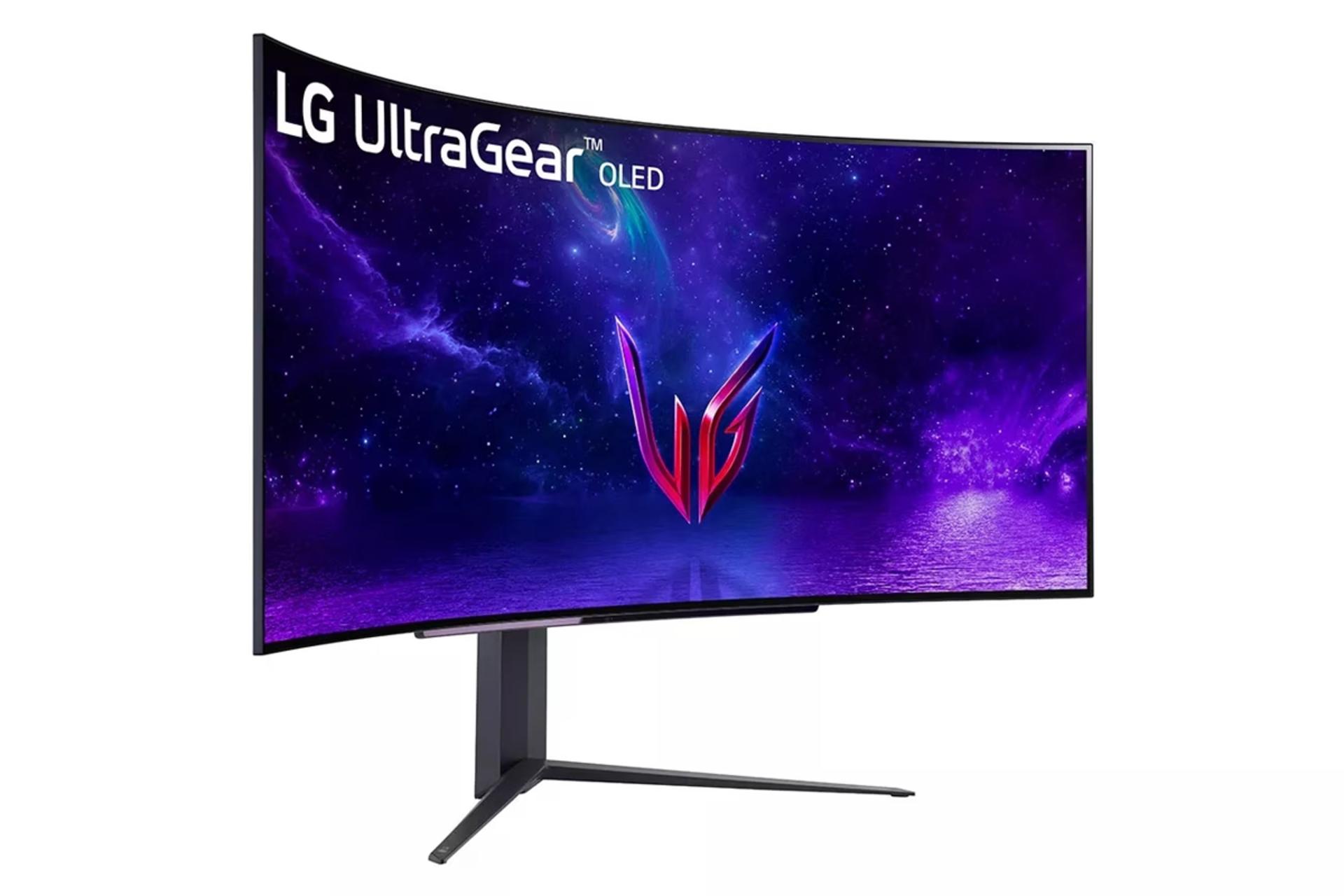 ابعاد و اندازه مانیتور ال جی 45 اینچ مدل UltraGear 45GS95QE