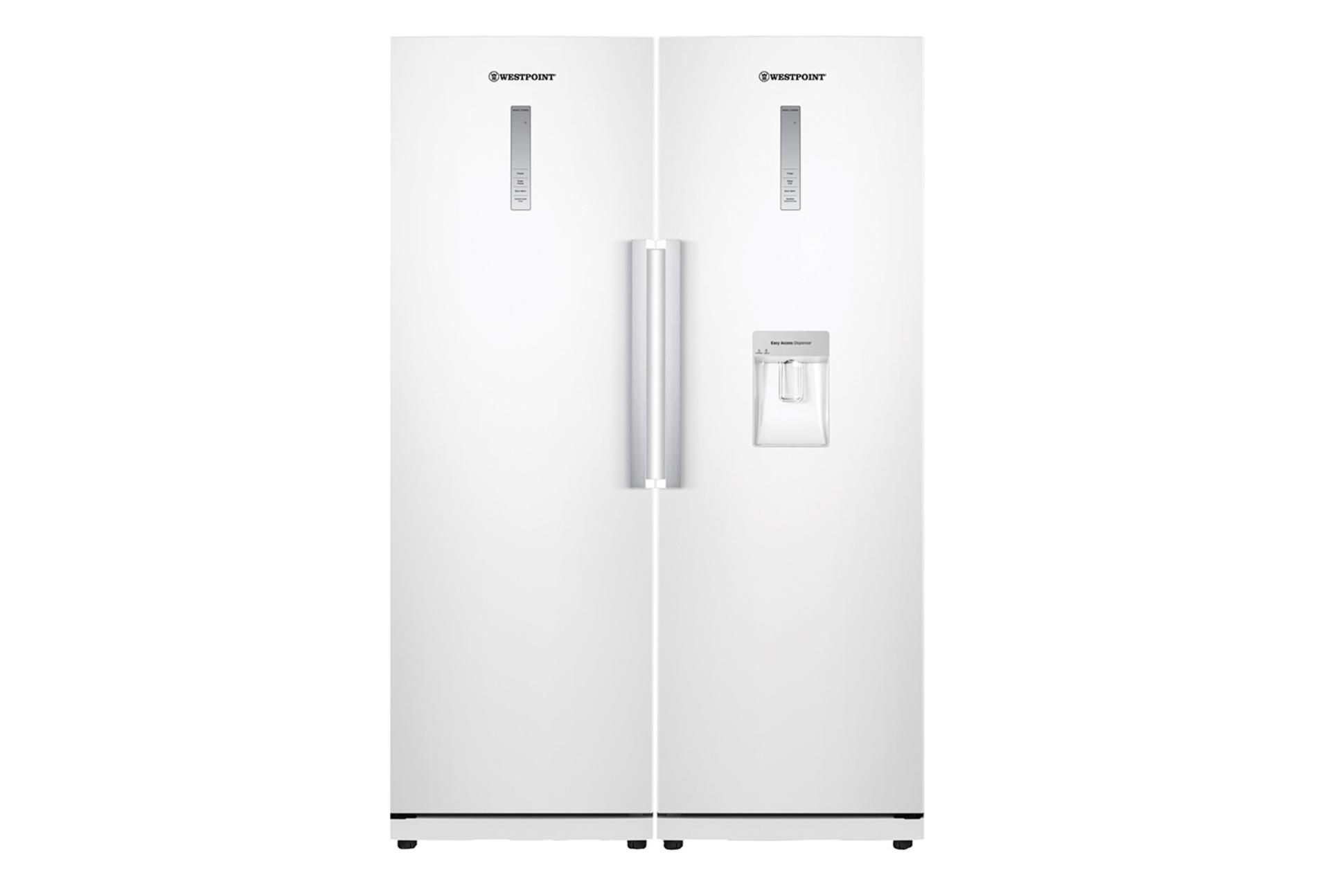 یخچال فریزر وست پوینت Westpoint WNMS-1322.E WVMS-1122.E رنگ سفید