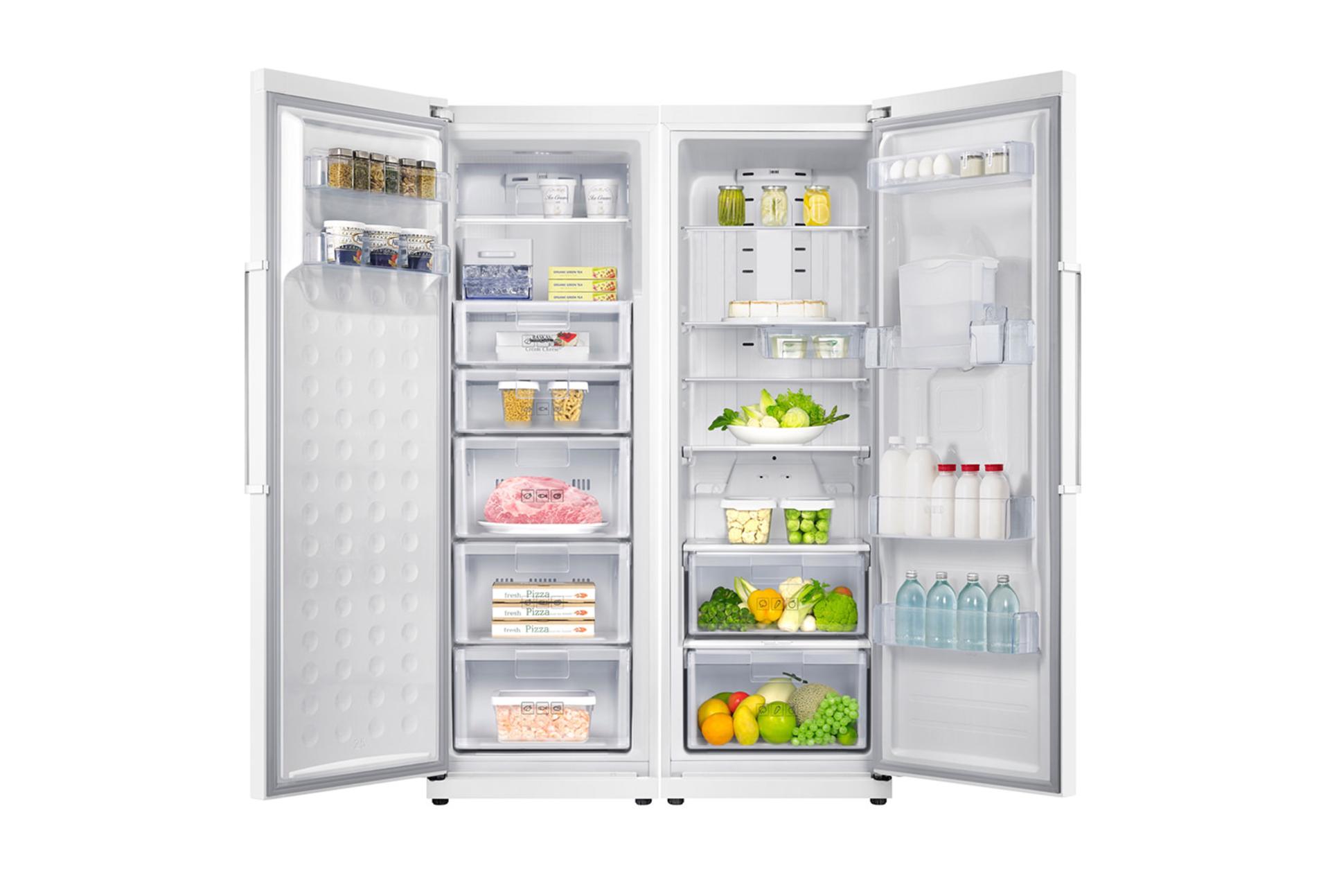 یخچال فریزر وست پوینت Westpoint WNMS-1322.E WVMS-1122.E نمای داخل