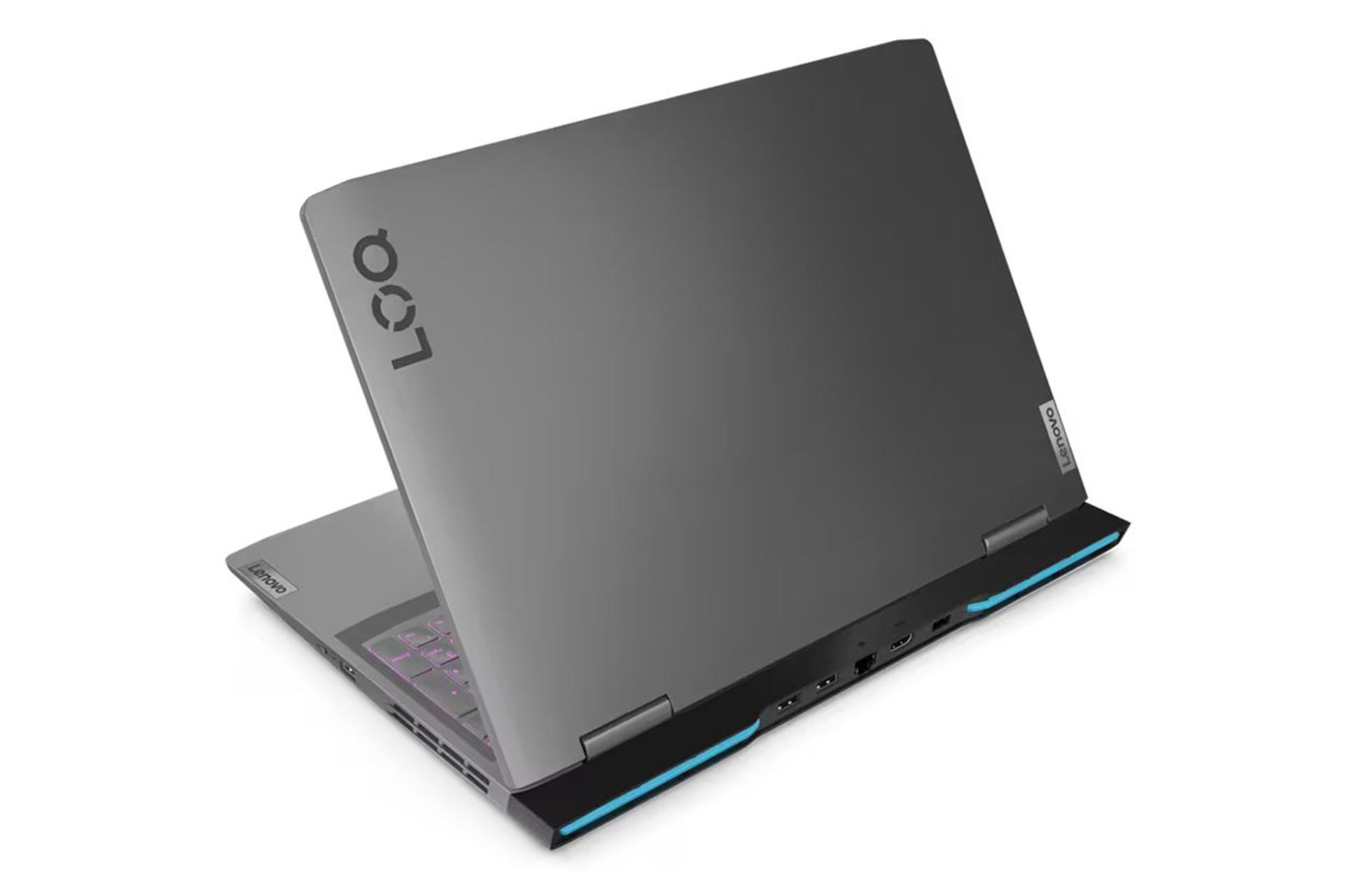 لپ تاپ لنوو Lenovo LOQ 16APH8 نمای درگاه های پشت