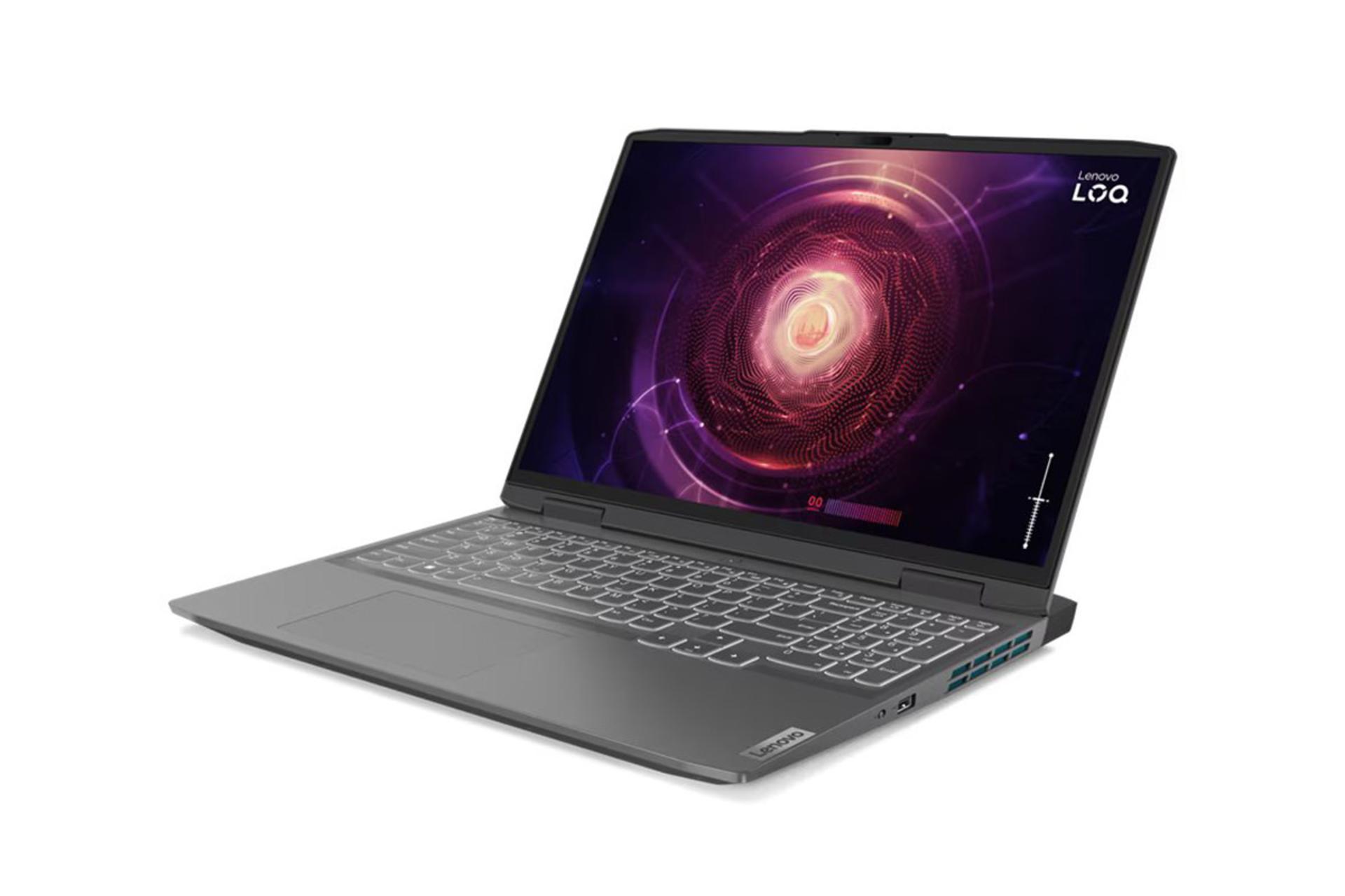 لپ تاپ لنوو Lenovo LOQ 16APH8 نمای راست صفحه نمایش