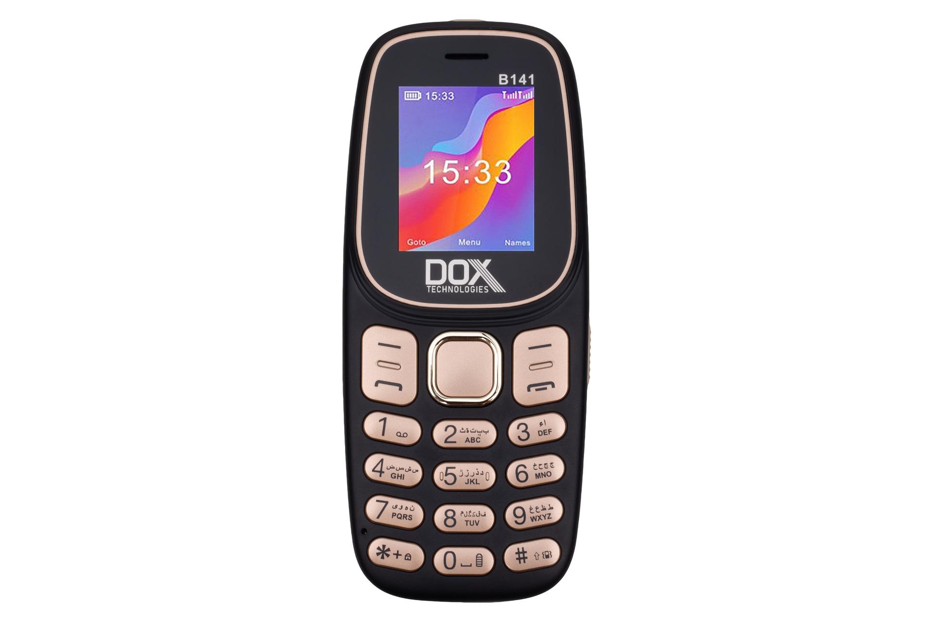پنل جلو و صفحه نمایش گوشی موبایل داکس Dox B141