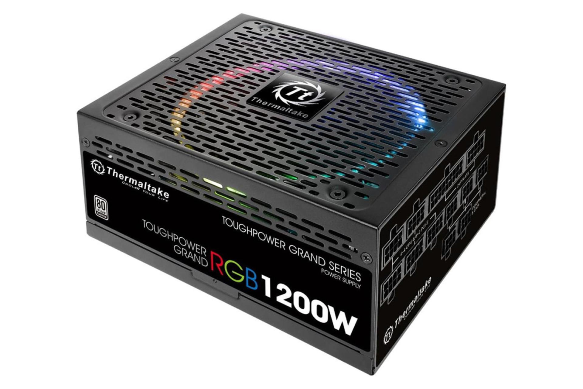 قدرت و توان پاور کامپیوتر ترمالتیک Toughpower Grand RGB با توان 1200 وات