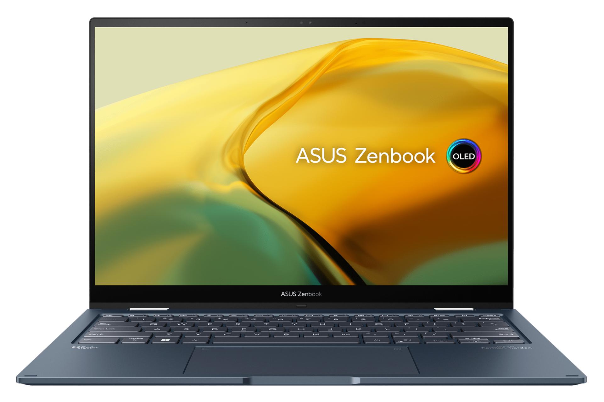 لپ تاپ ایسوس ASUS ZenBook 14 Flip OLED UP3404VA نمای جلو