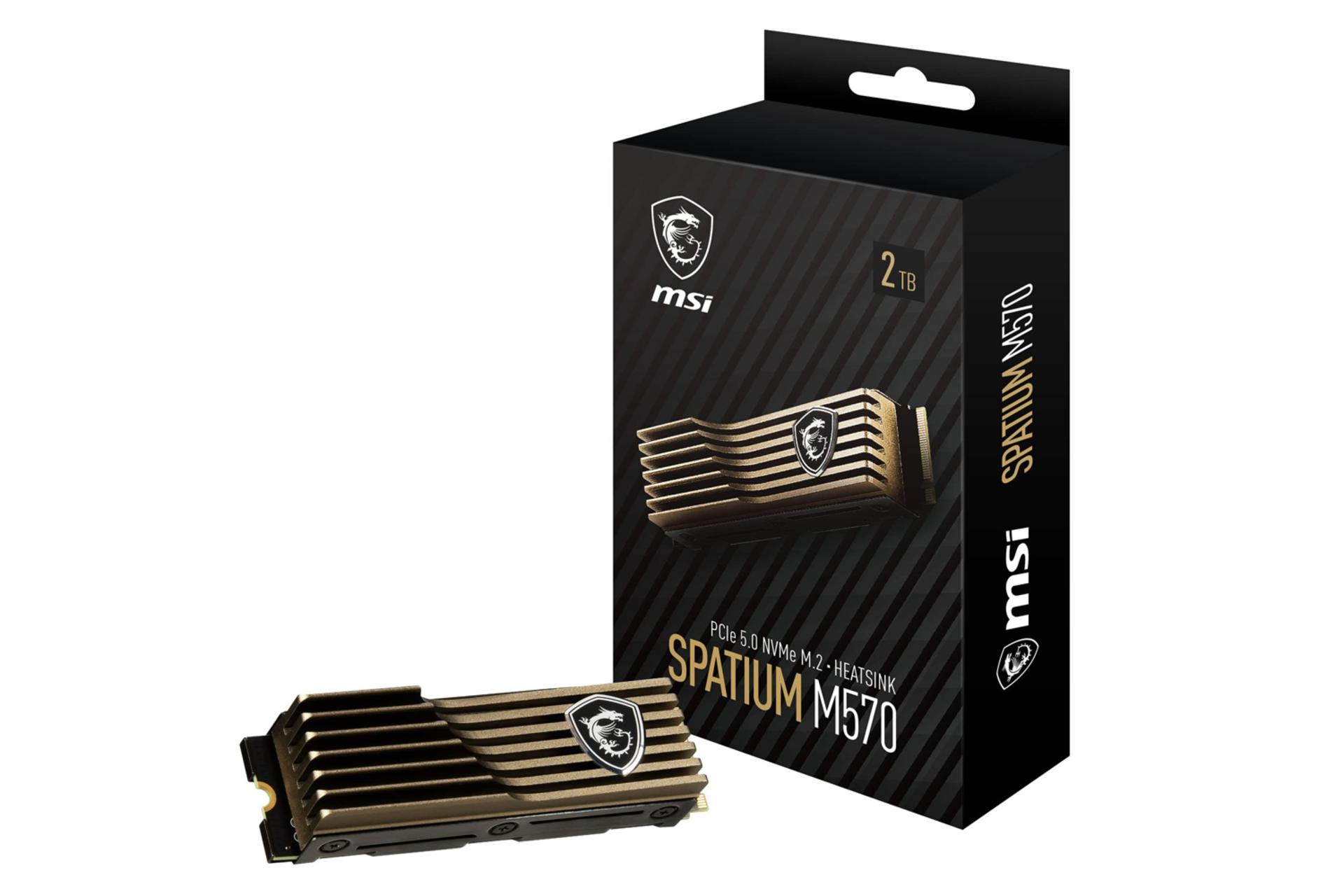 جعبه اس اس دی ام اس آی SPATIUM M570 HS NVMe M.2 ظرفیت 2 ترابایت