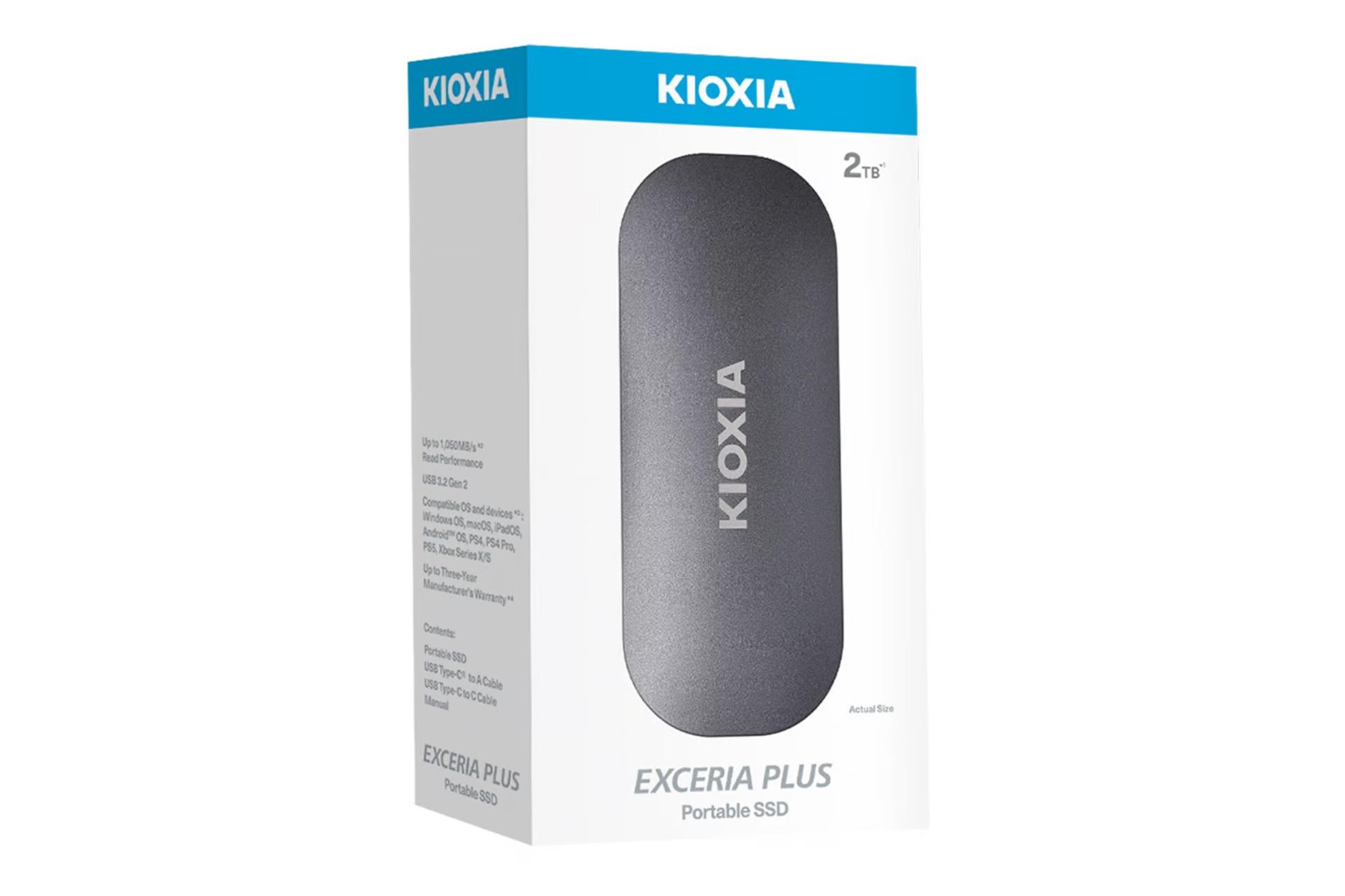 جعبه اس اس دی کیوکسیا EXCERIA PLUS USB 3.2 ظرفیت 2 ترابایت