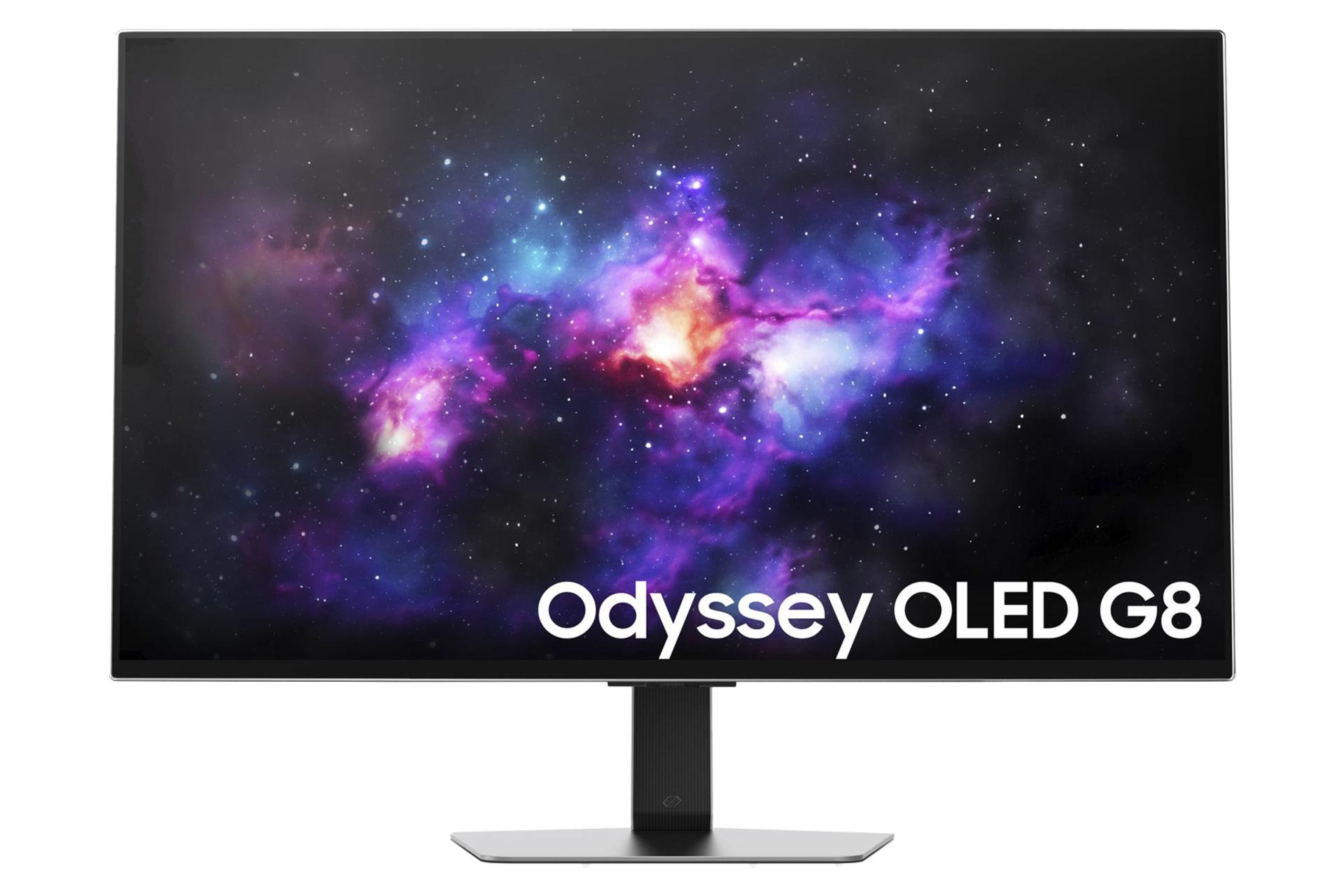 ابعاد و اندازه مانیتور سامسونگ 32 اینچ مدل Odyssey OLED G8 G80SD