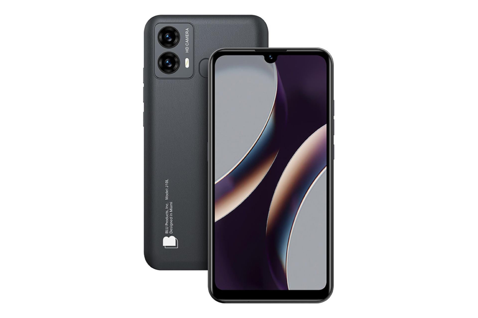 پنل جلو و پشت گوشی موبایل J10L بلو خاکستری / BLU J10L