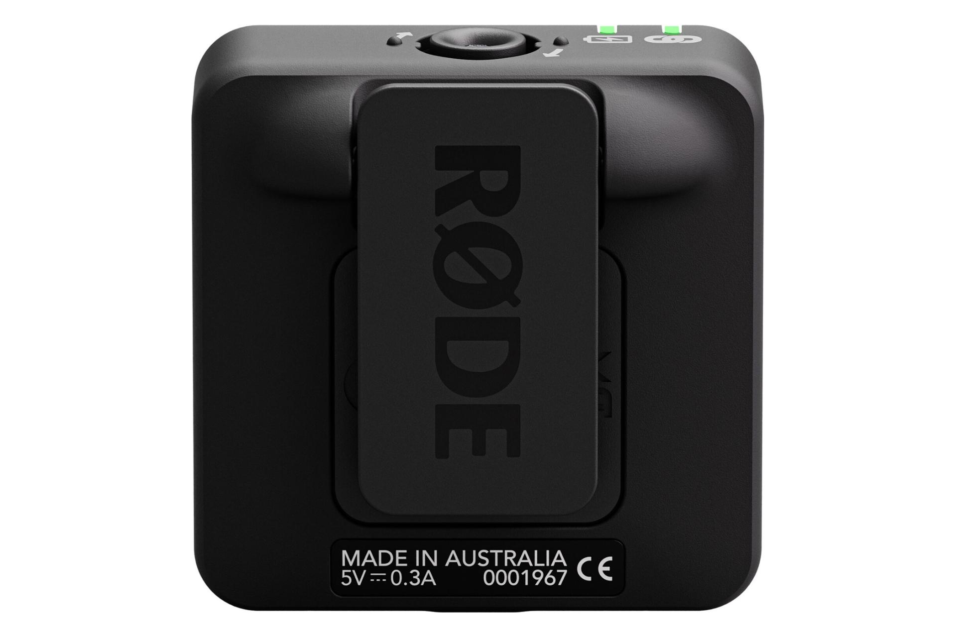 نمای پشت و بدنه میکروفون رود Wireless ME