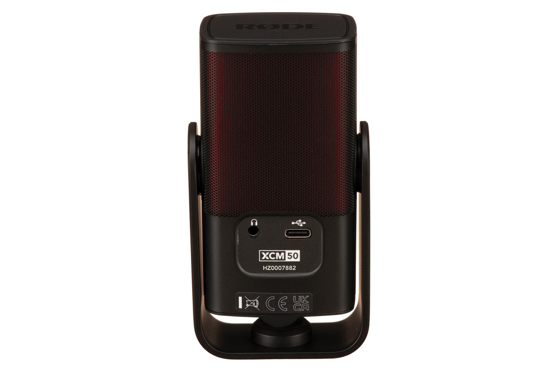 نمای پشت و کانکتورهای میکروفون رود XCM-50