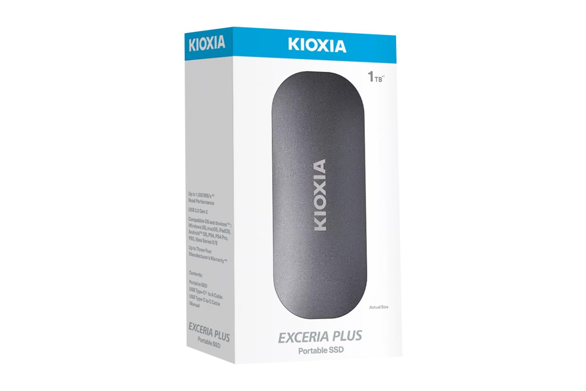 جعبه اس اس دی کیوکسیا EXCERIA PLUS USB 3.2 ظرفیت 1 ترابایت