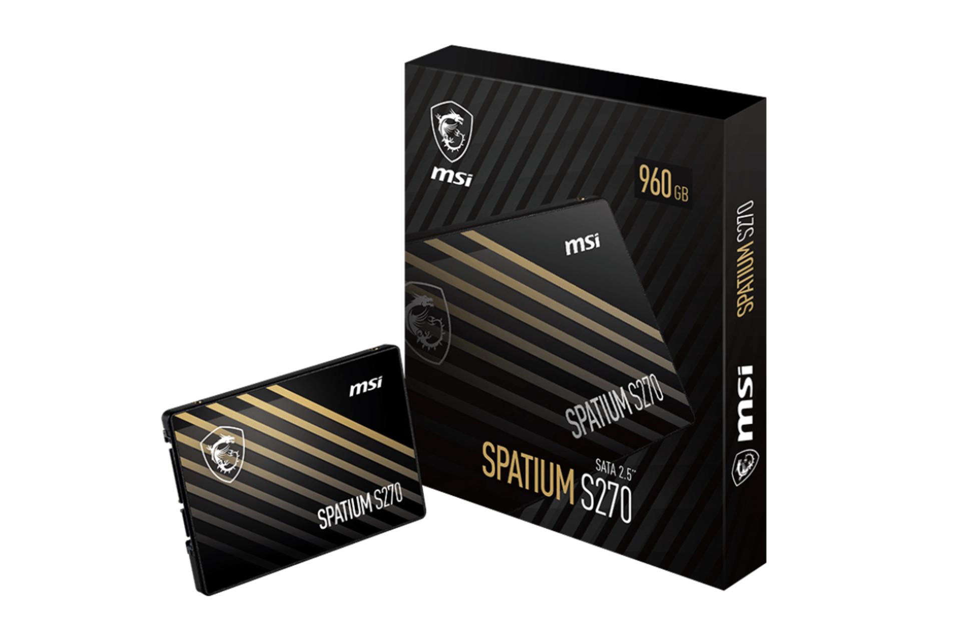 جعبه اس اس دی ام اس آی SPATIUM S270 SATA 2.5 Inch ظرفیت 960 گیگابایت