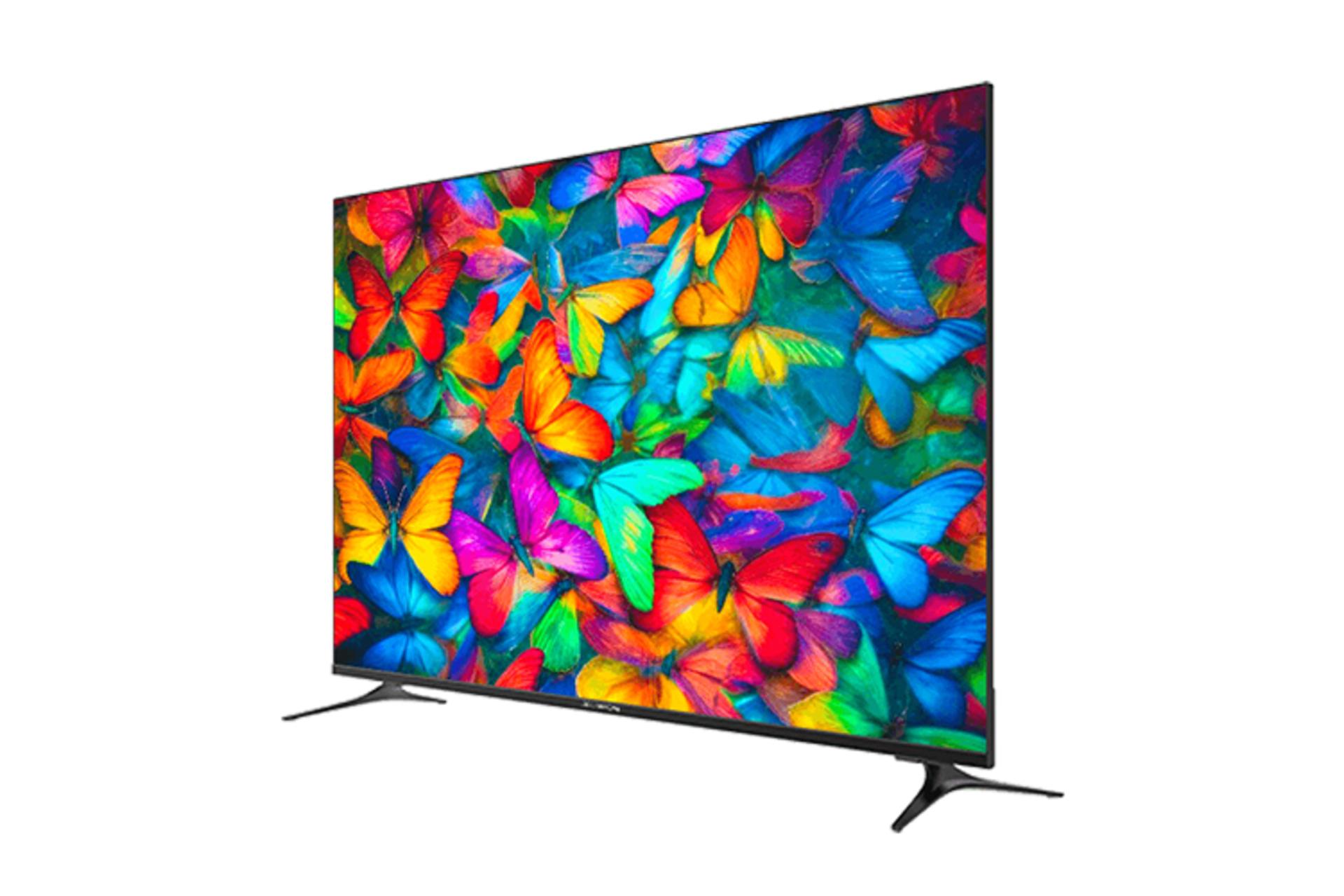 تلویزیون ایکس ویژن X.Vision 55XCU765 نمای راست صفحه نمایش