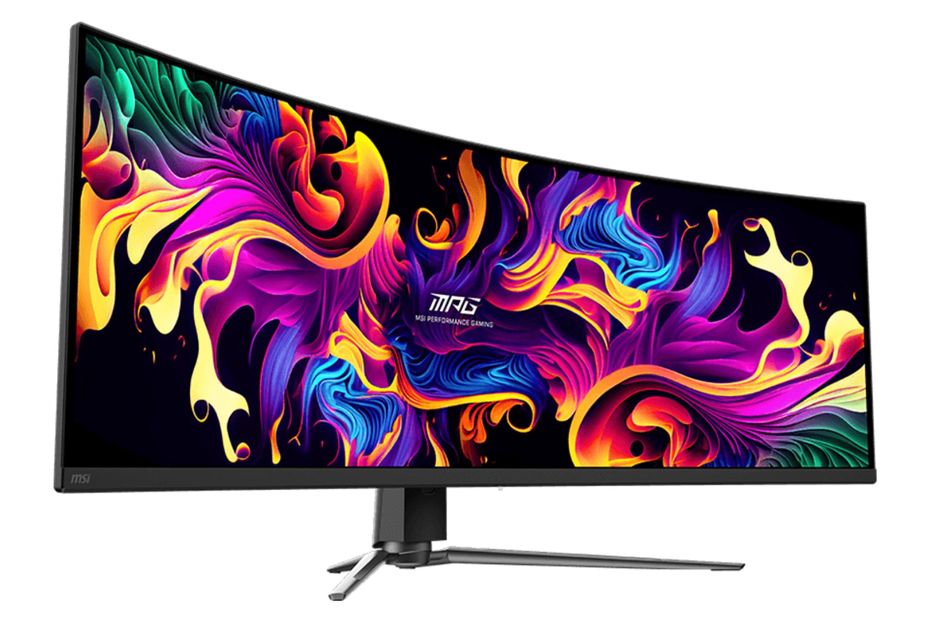 ابعاد و اندازه مانیتور ام اس آی 49 اینچ مدل MPG 491CQP