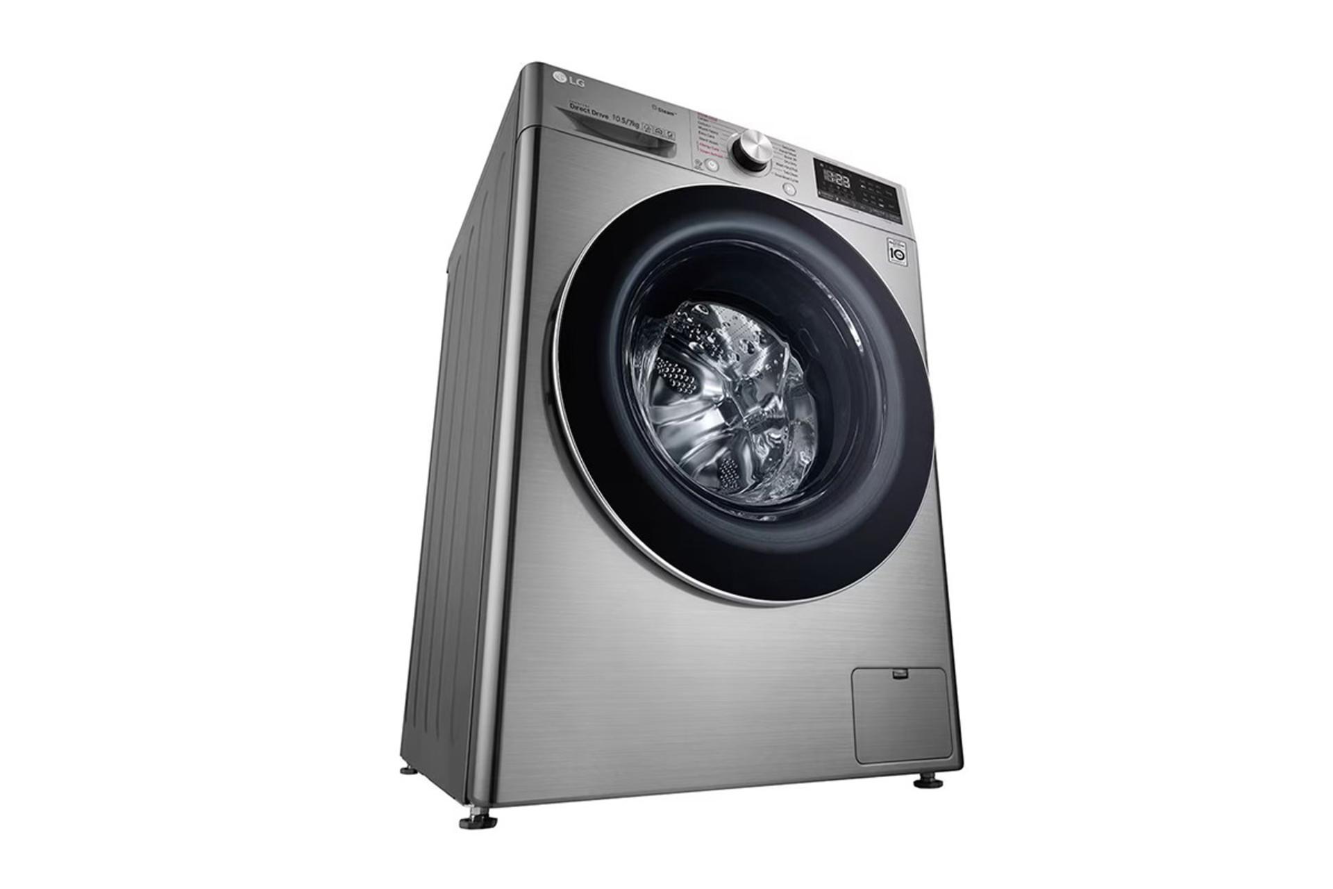 ماشین لباسشویی ال جی LG F4V5RGP2T نمای پایین به بالا