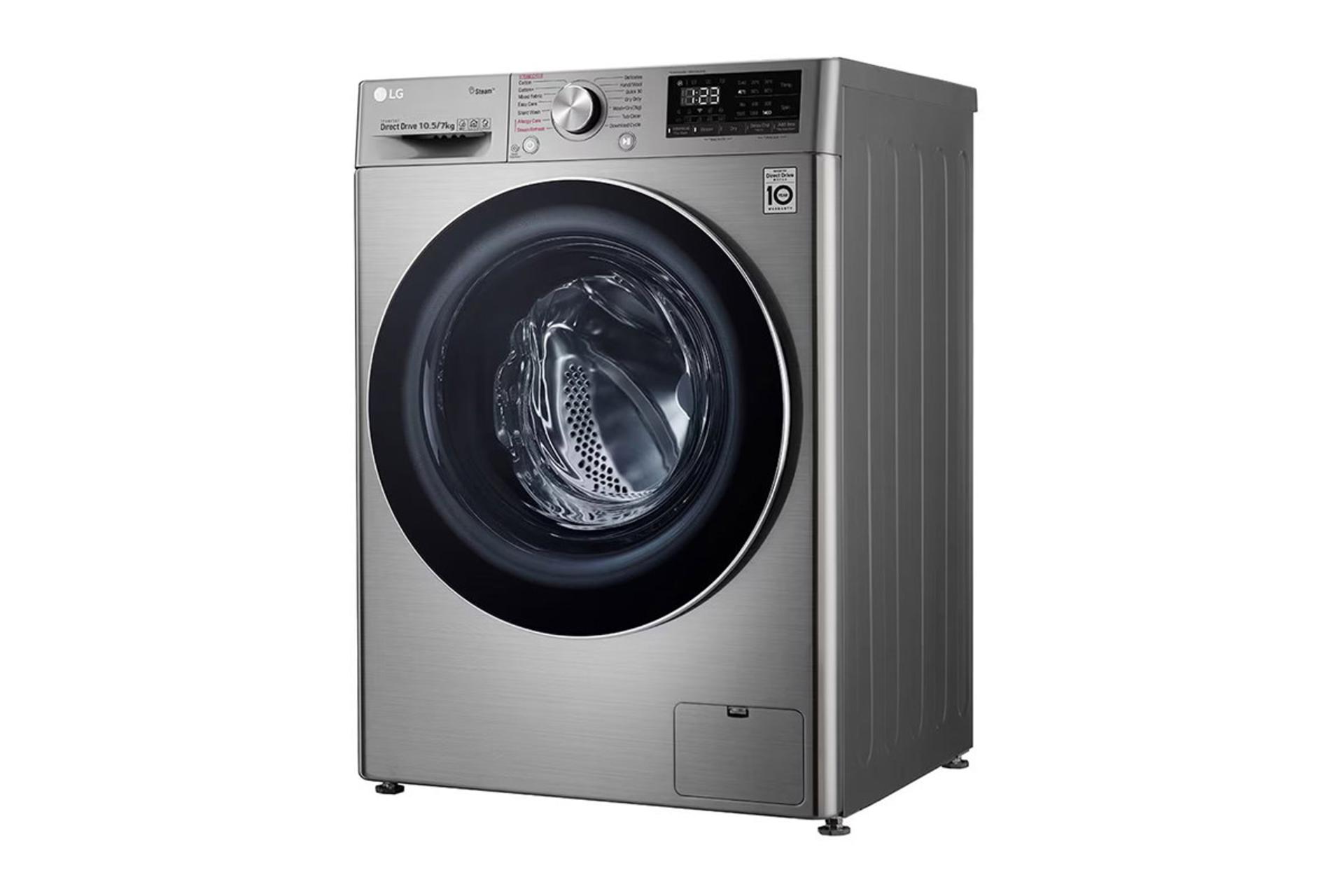 ماشین لباسشویی ال جی LG F4V5RGP2T نمای راست